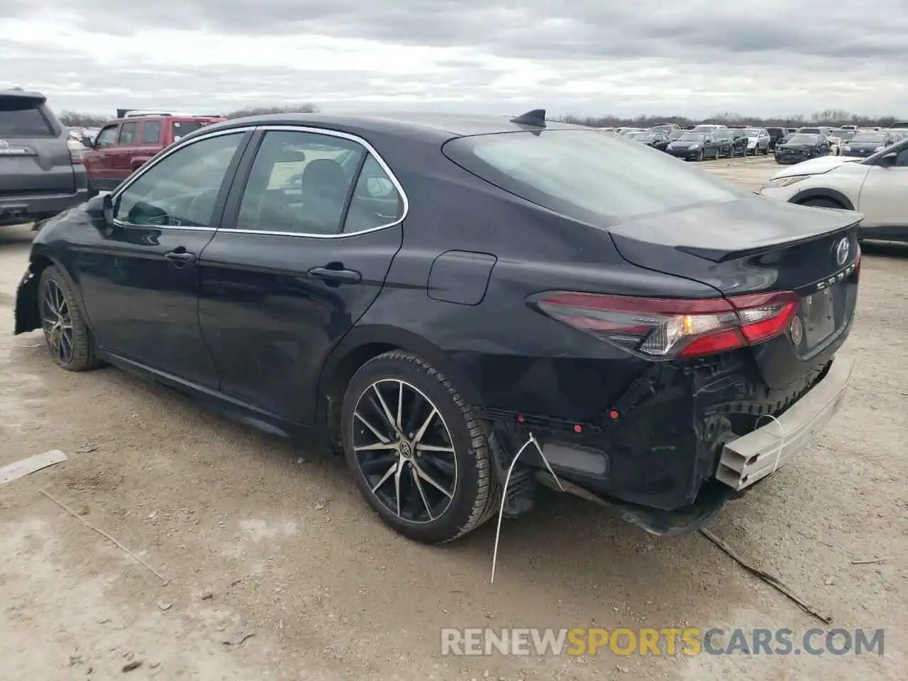 2 Photograph of a damaged car 4T1G11AK8MU516697 TOYOTA CAMRY 2021