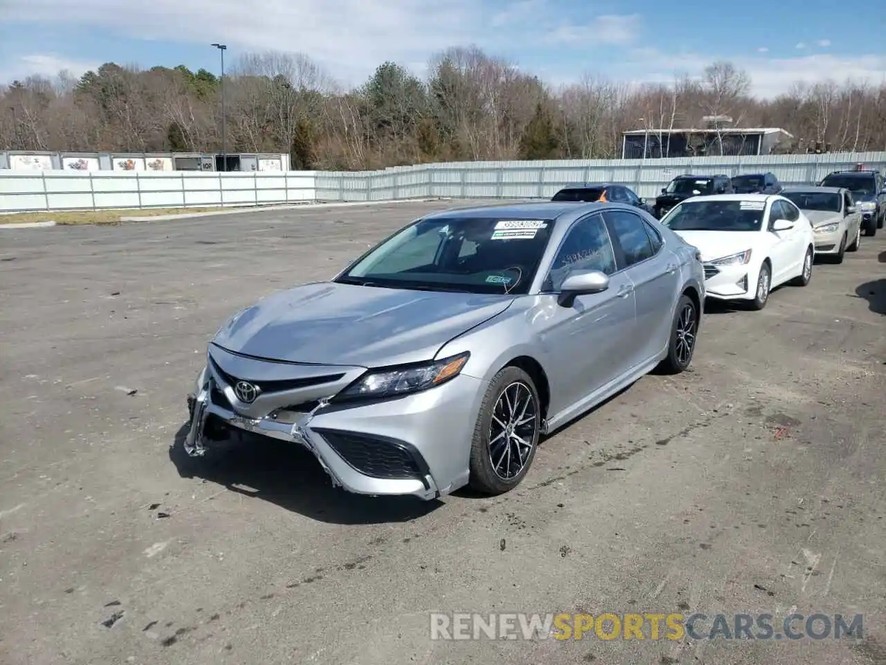 2 Photograph of a damaged car 4T1G11AK8MU518353 TOYOTA CAMRY 2021