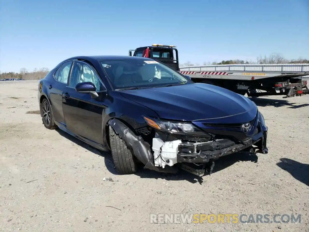 1 Photograph of a damaged car 4T1G11AK8MU529496 TOYOTA CAMRY 2021