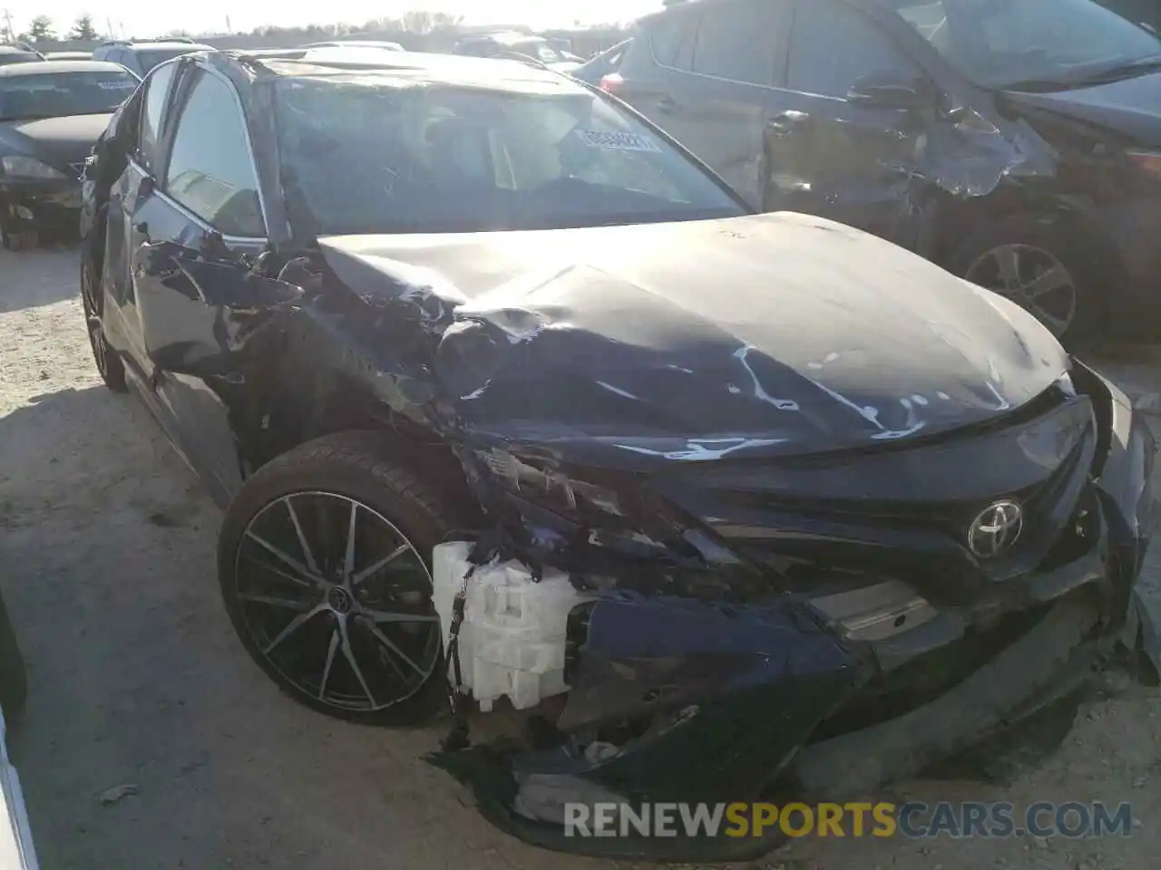 1 Photograph of a damaged car 4T1G11AK8MU533838 TOYOTA CAMRY 2021