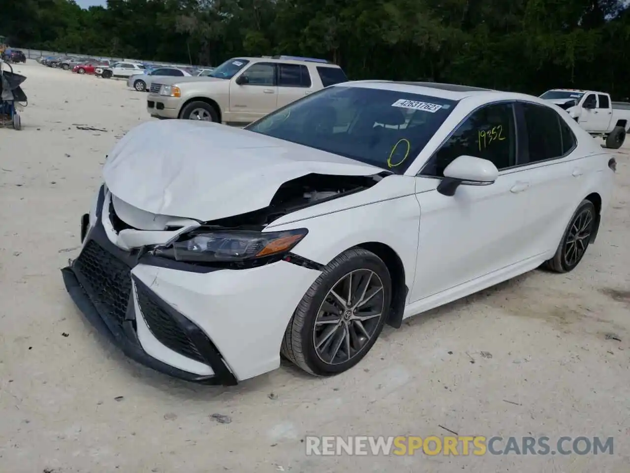 2 Photograph of a damaged car 4T1G11AK8MU534777 TOYOTA CAMRY 2021