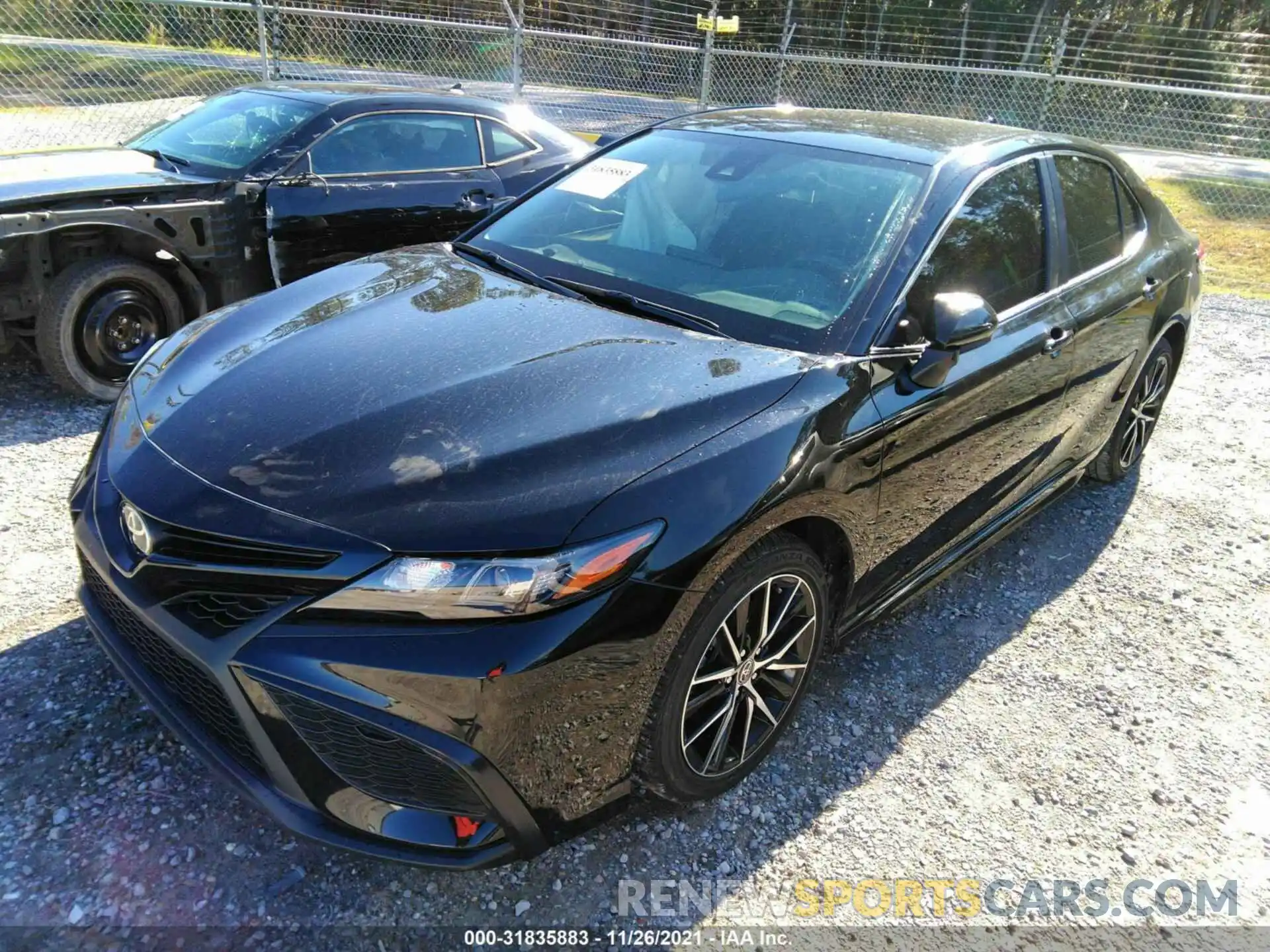 2 Photograph of a damaged car 4T1G11AK8MU537873 TOYOTA CAMRY 2021