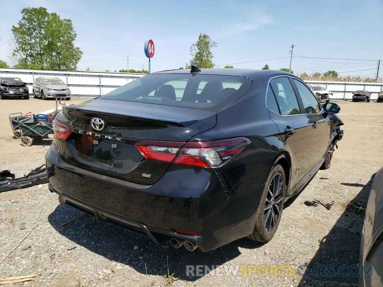 4 Photograph of a damaged car 4T1G11AK8MU540059 TOYOTA CAMRY 2021