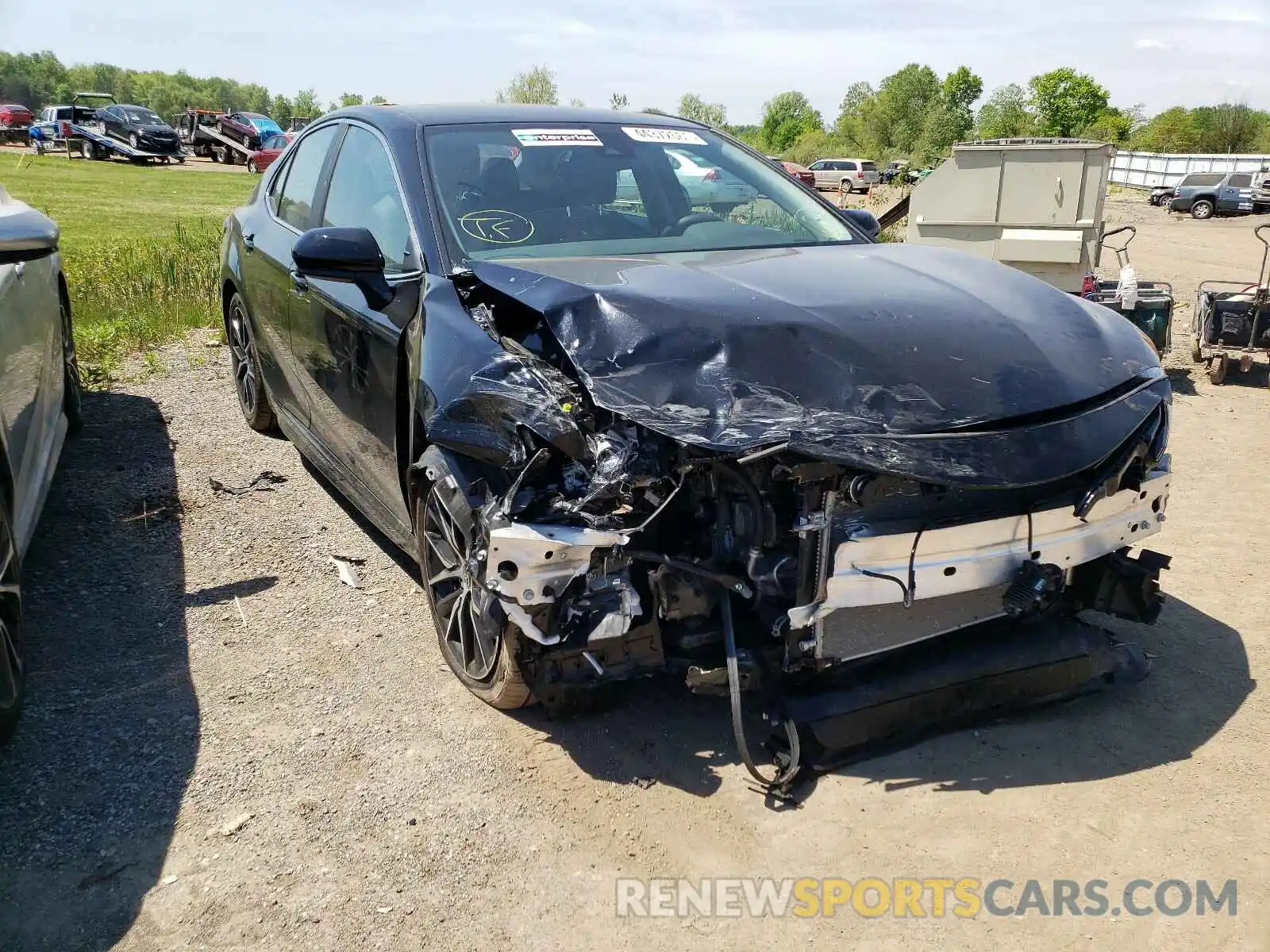 9 Photograph of a damaged car 4T1G11AK8MU540059 TOYOTA CAMRY 2021