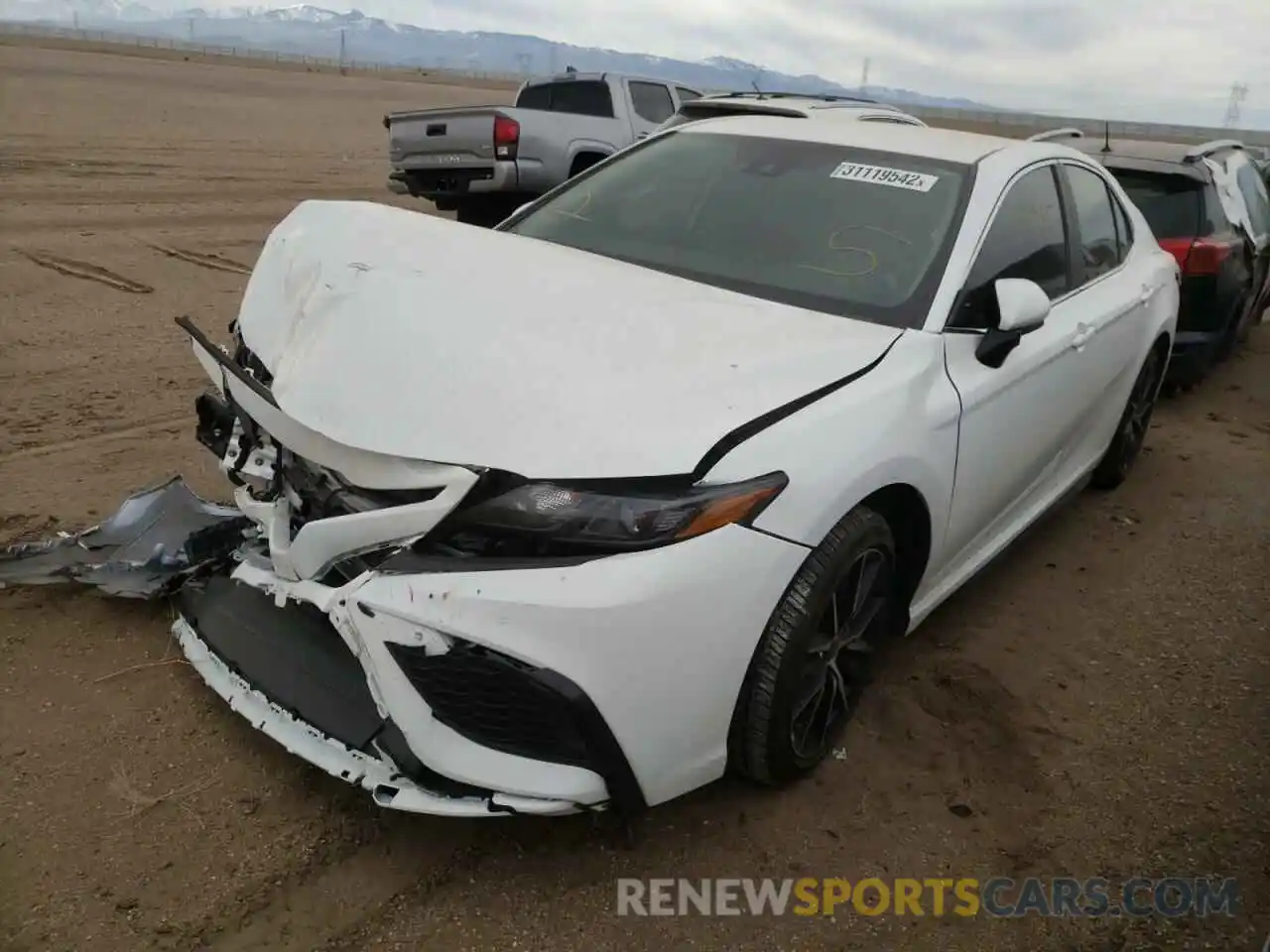 2 Photograph of a damaged car 4T1G11AK8MU540630 TOYOTA CAMRY 2021