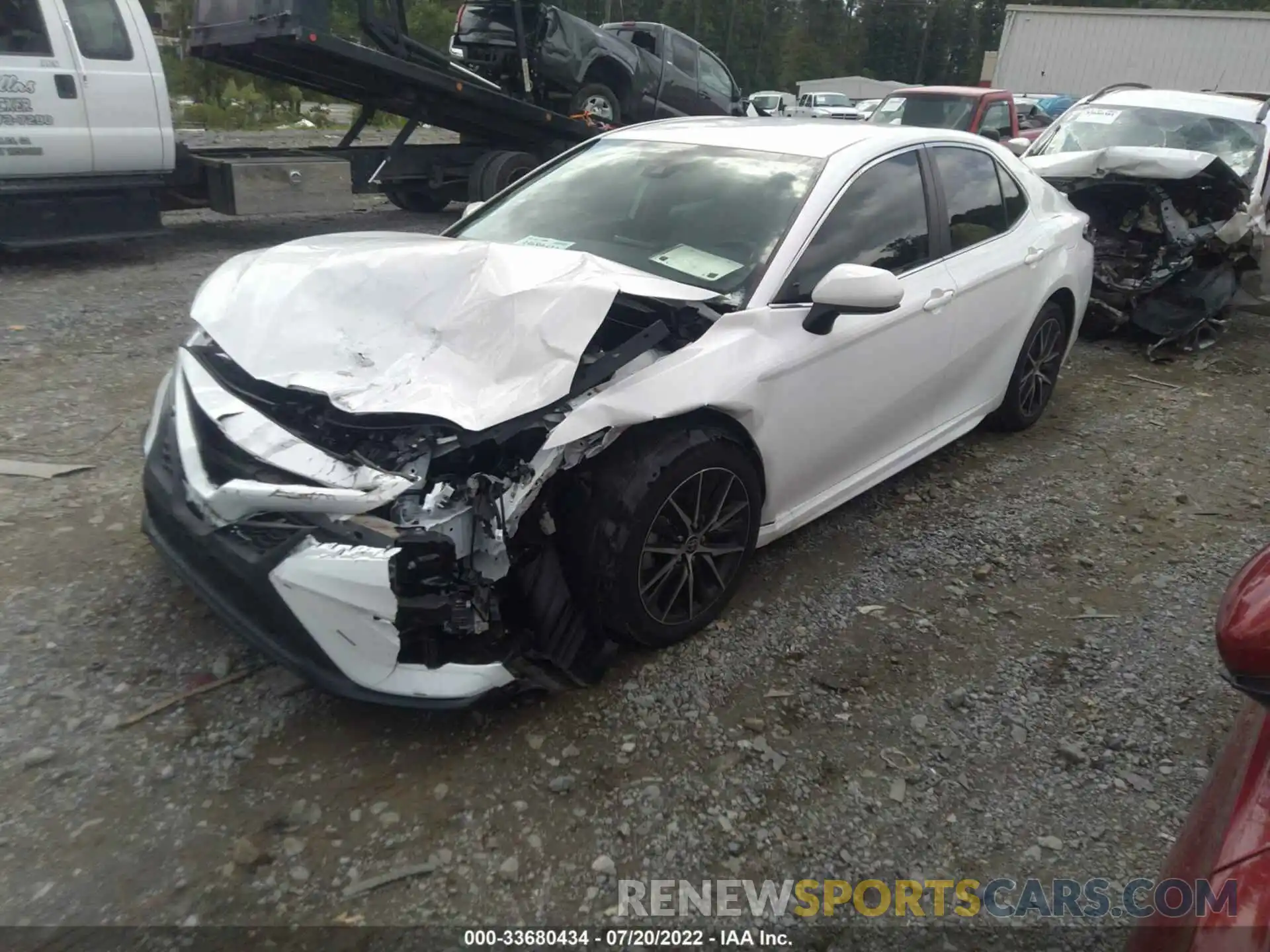 2 Photograph of a damaged car 4T1G11AK8MU547173 TOYOTA CAMRY 2021