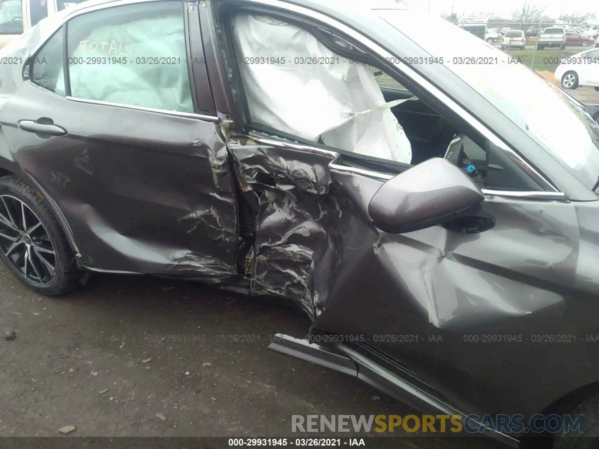 6 Photograph of a damaged car 4T1G11AK8MU551871 TOYOTA CAMRY 2021
