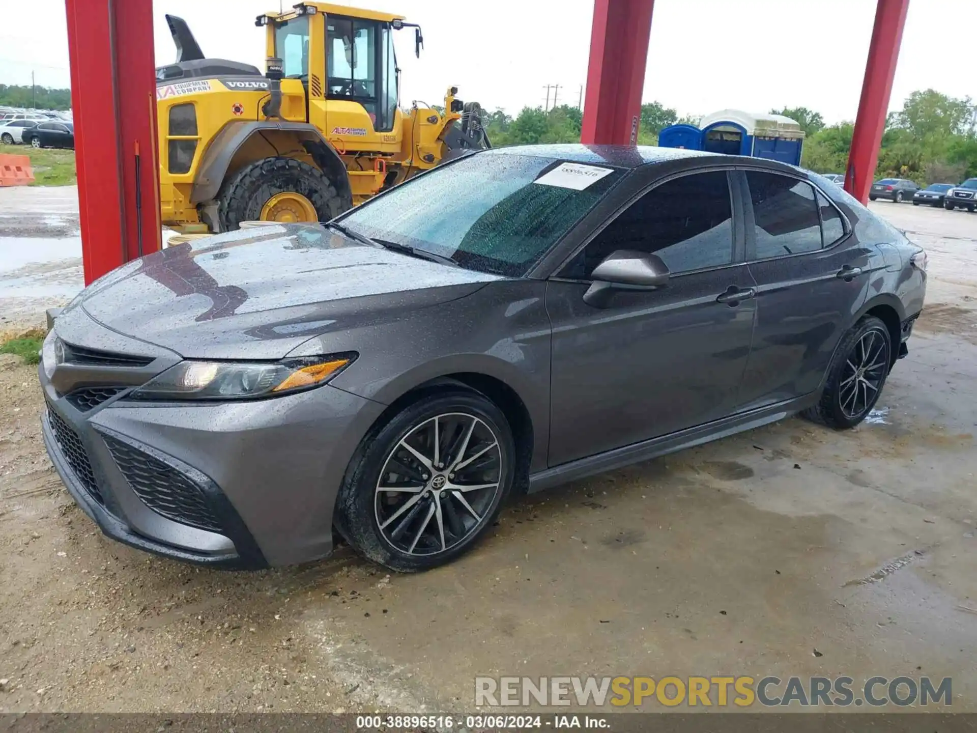 2 Photograph of a damaged car 4T1G11AK8MU553281 TOYOTA CAMRY 2021