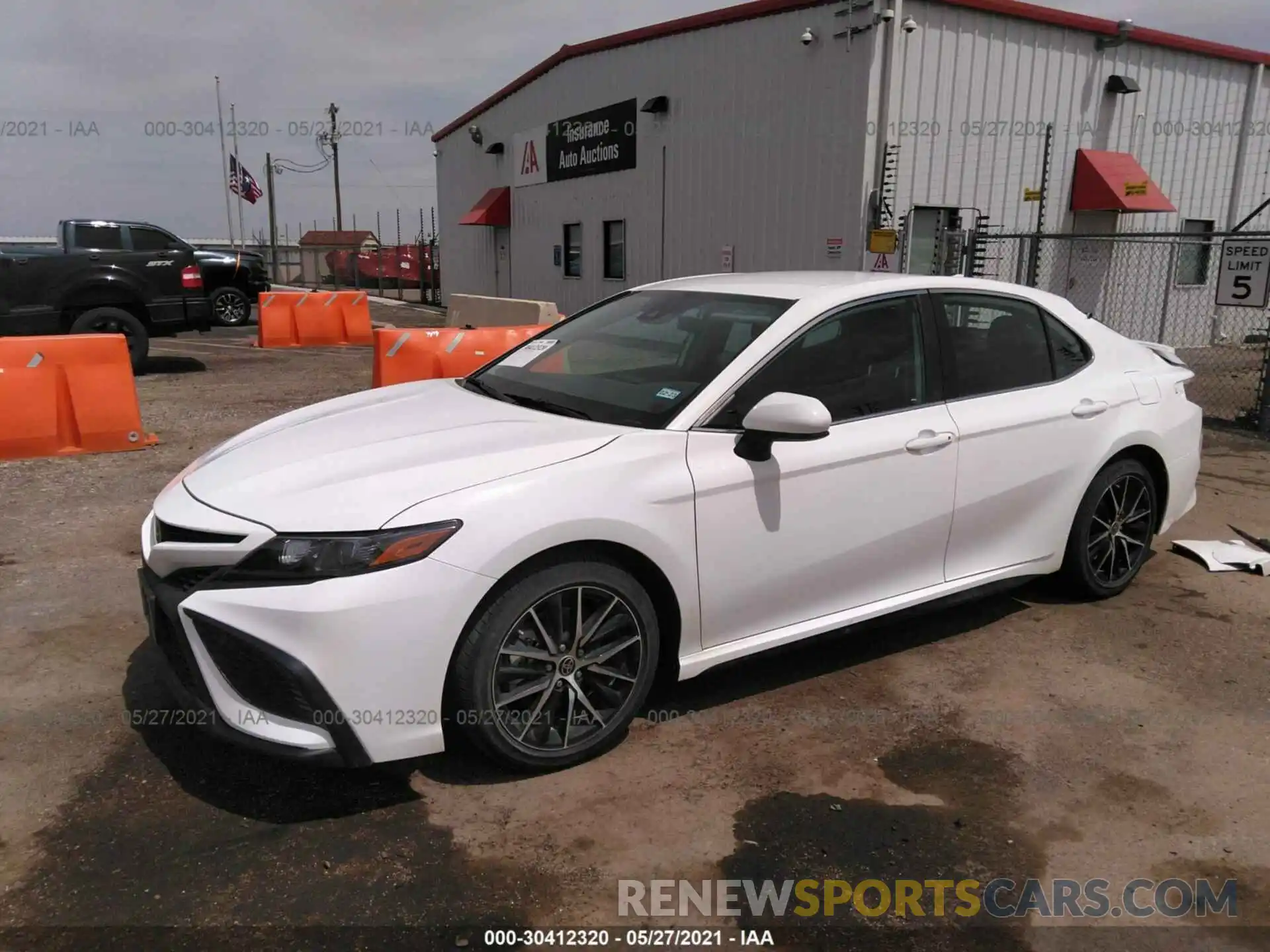 2 Photograph of a damaged car 4T1G11AK8MU556715 TOYOTA CAMRY 2021