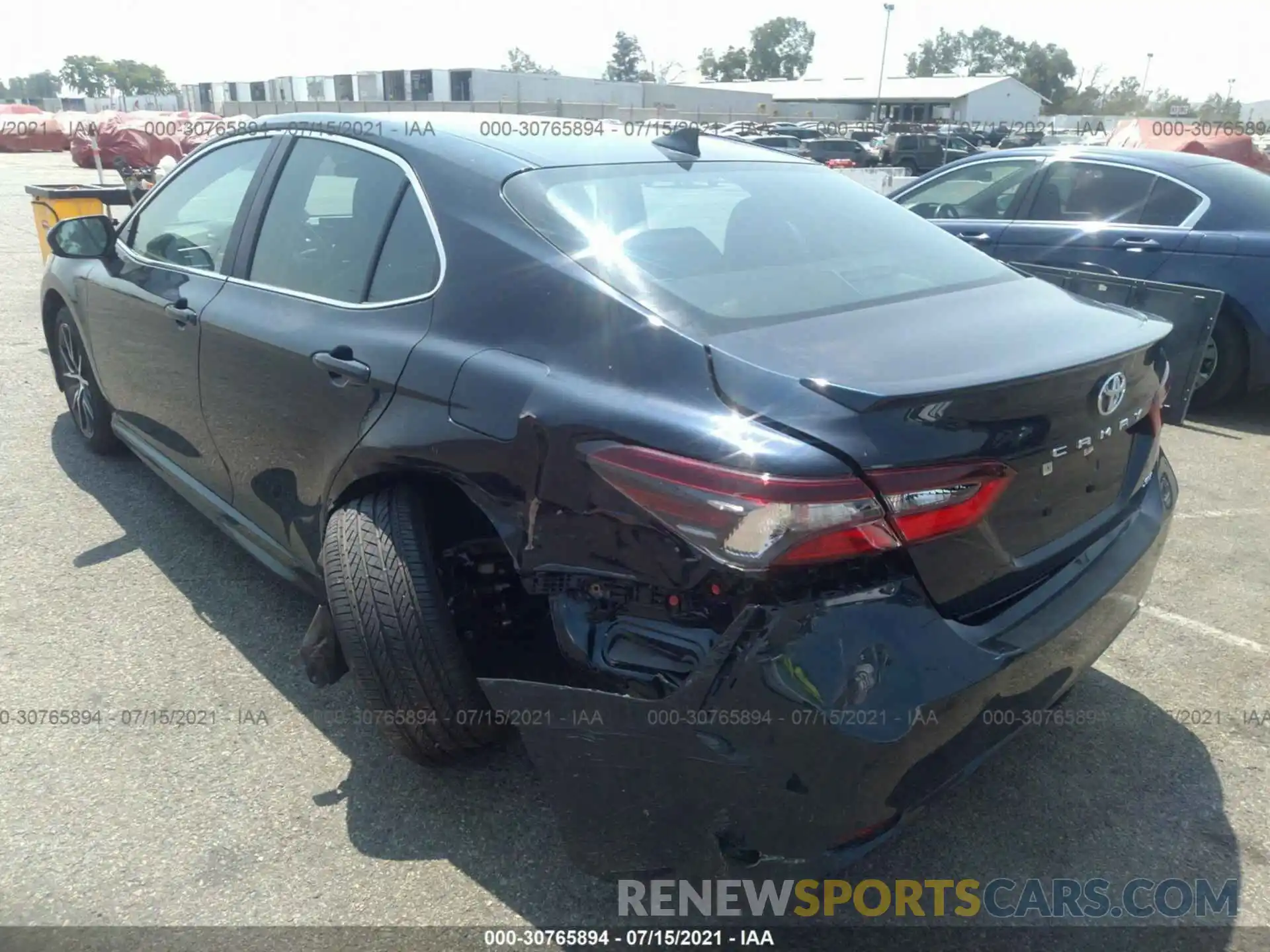 3 Photograph of a damaged car 4T1G11AK8MU557461 TOYOTA CAMRY 2021