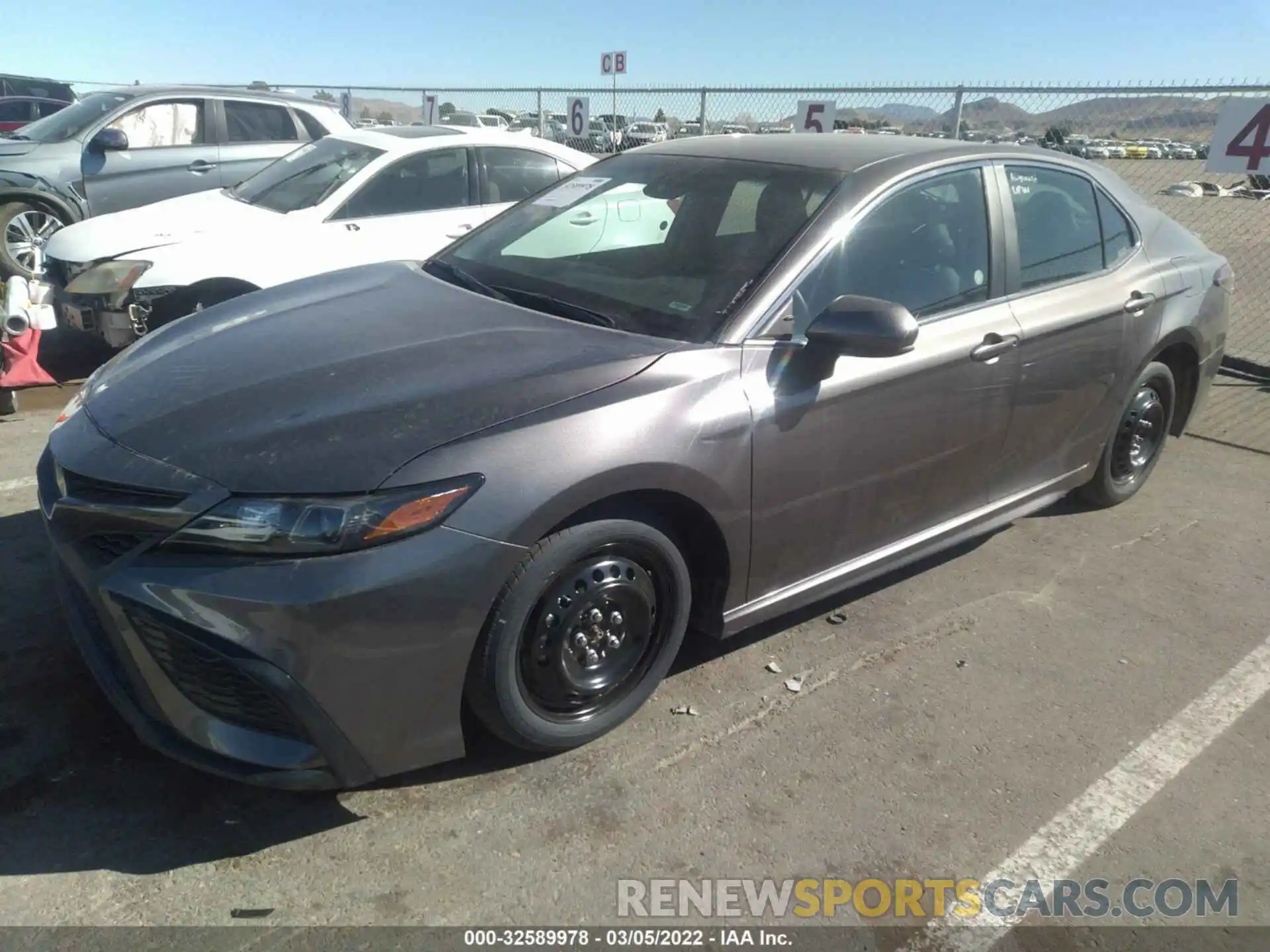 6 Photograph of a damaged car 4T1G11AK8MU562160 TOYOTA CAMRY 2021