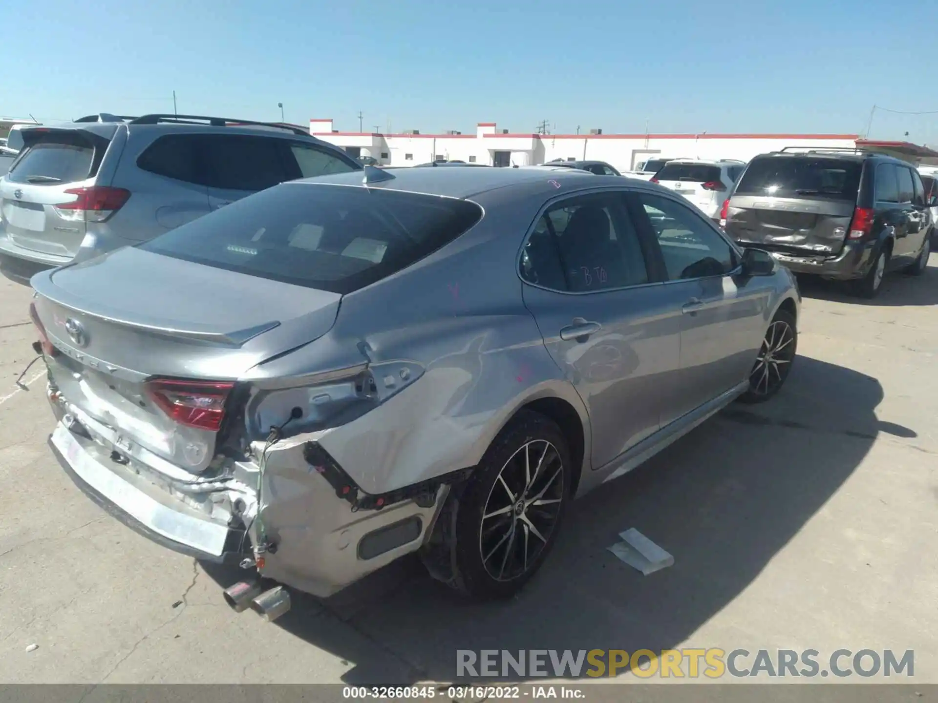 4 Photograph of a damaged car 4T1G11AK8MU565995 TOYOTA CAMRY 2021