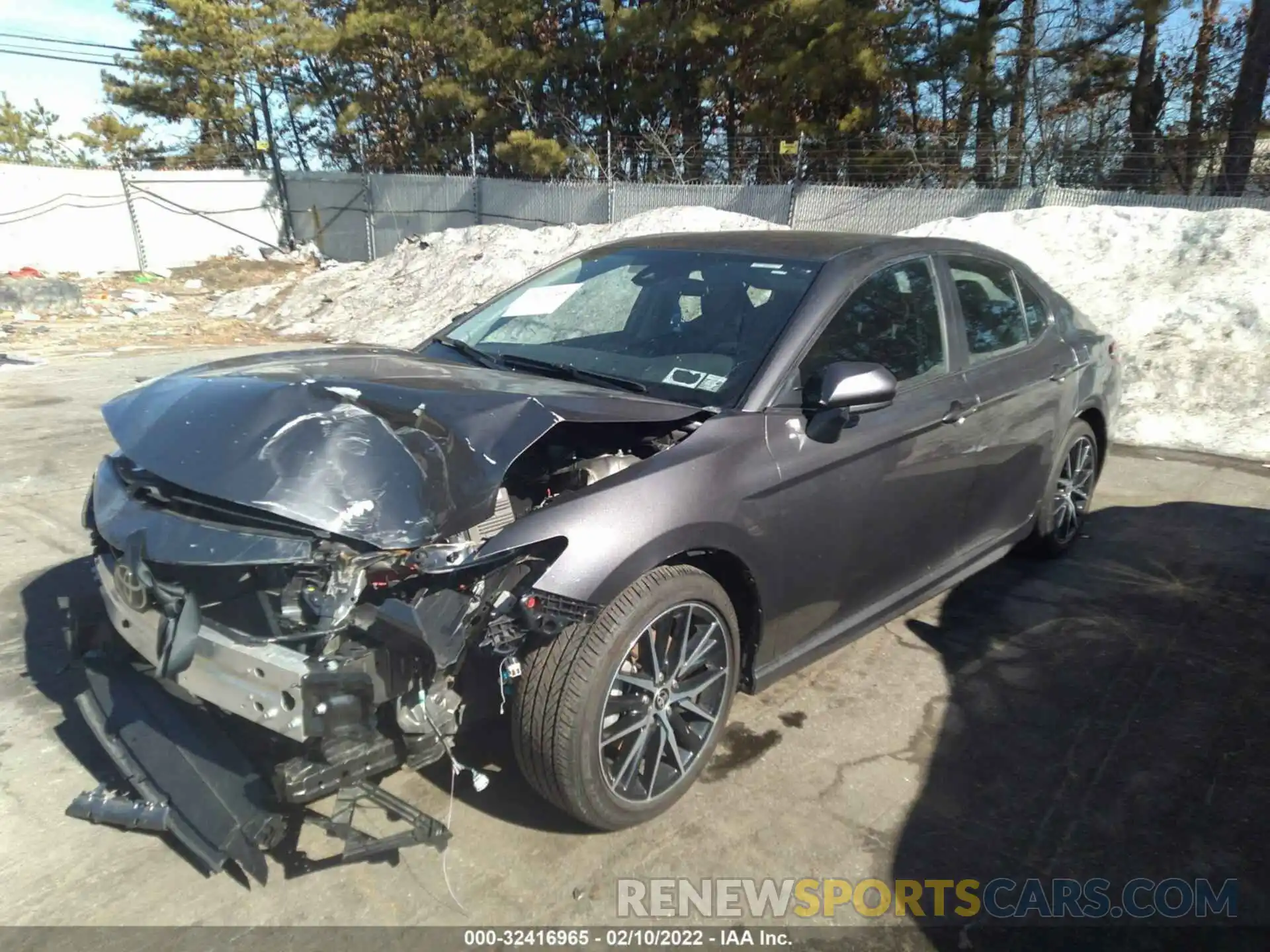 2 Photograph of a damaged car 4T1G11AK8MU570579 TOYOTA CAMRY 2021