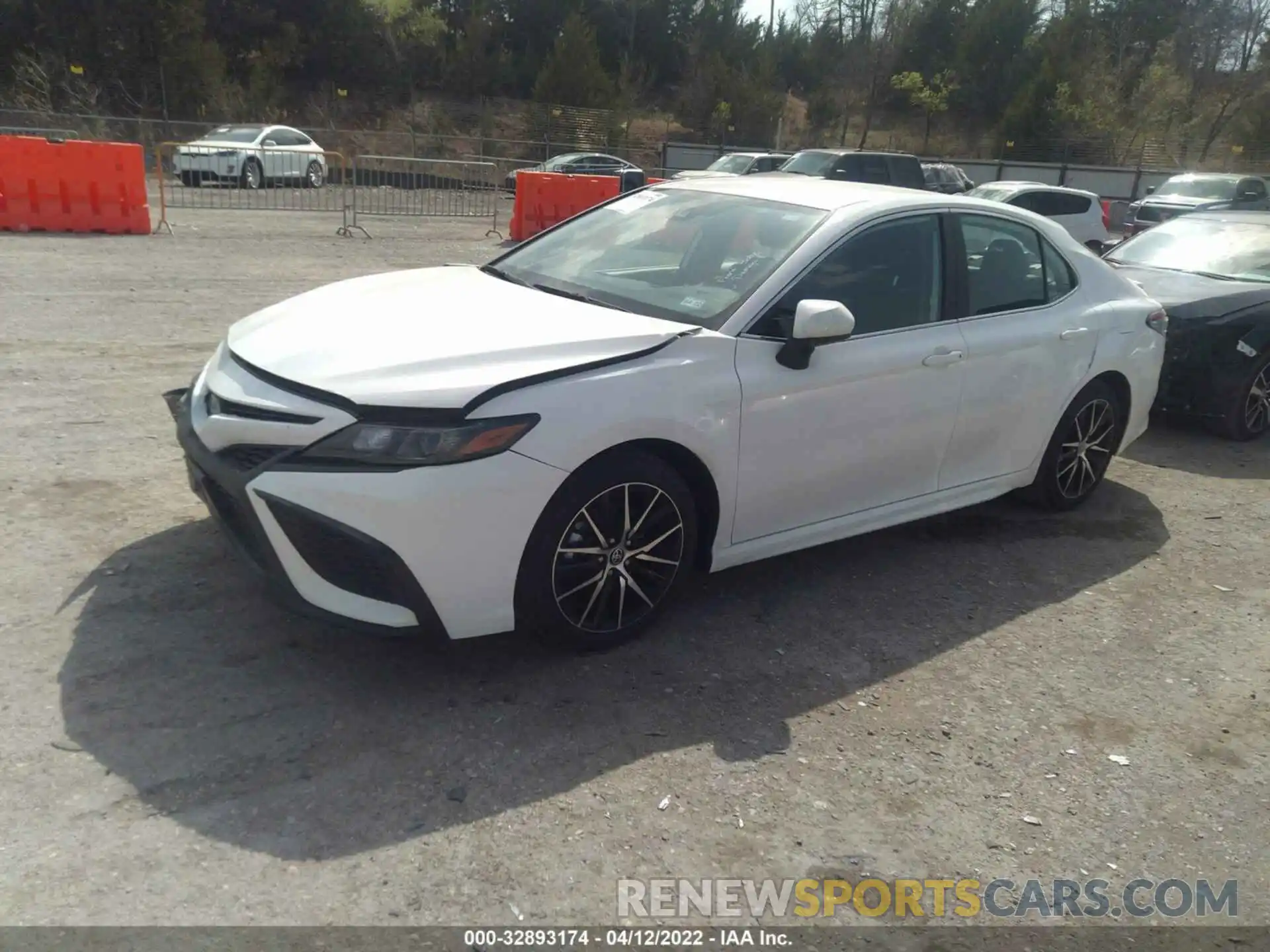 2 Photograph of a damaged car 4T1G11AK8MU573269 TOYOTA CAMRY 2021