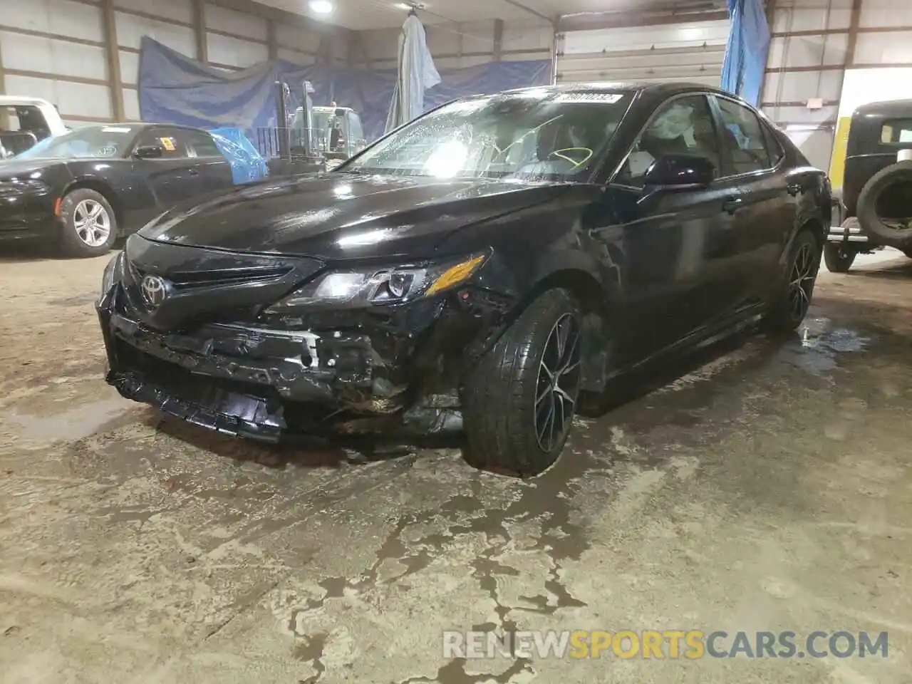 2 Photograph of a damaged car 4T1G11AK8MU577080 TOYOTA CAMRY 2021