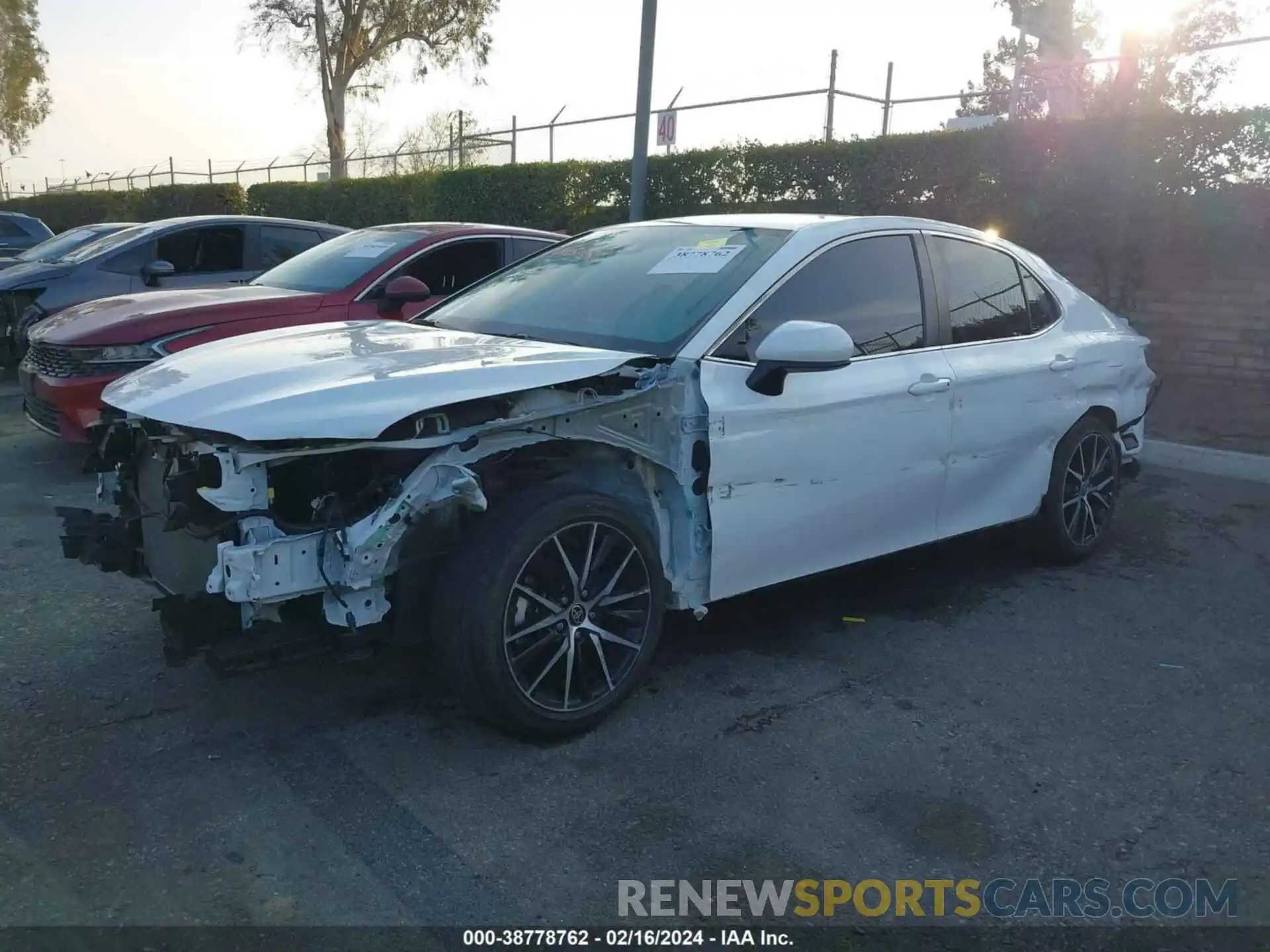 2 Photograph of a damaged car 4T1G11AK8MU583512 TOYOTA CAMRY 2021