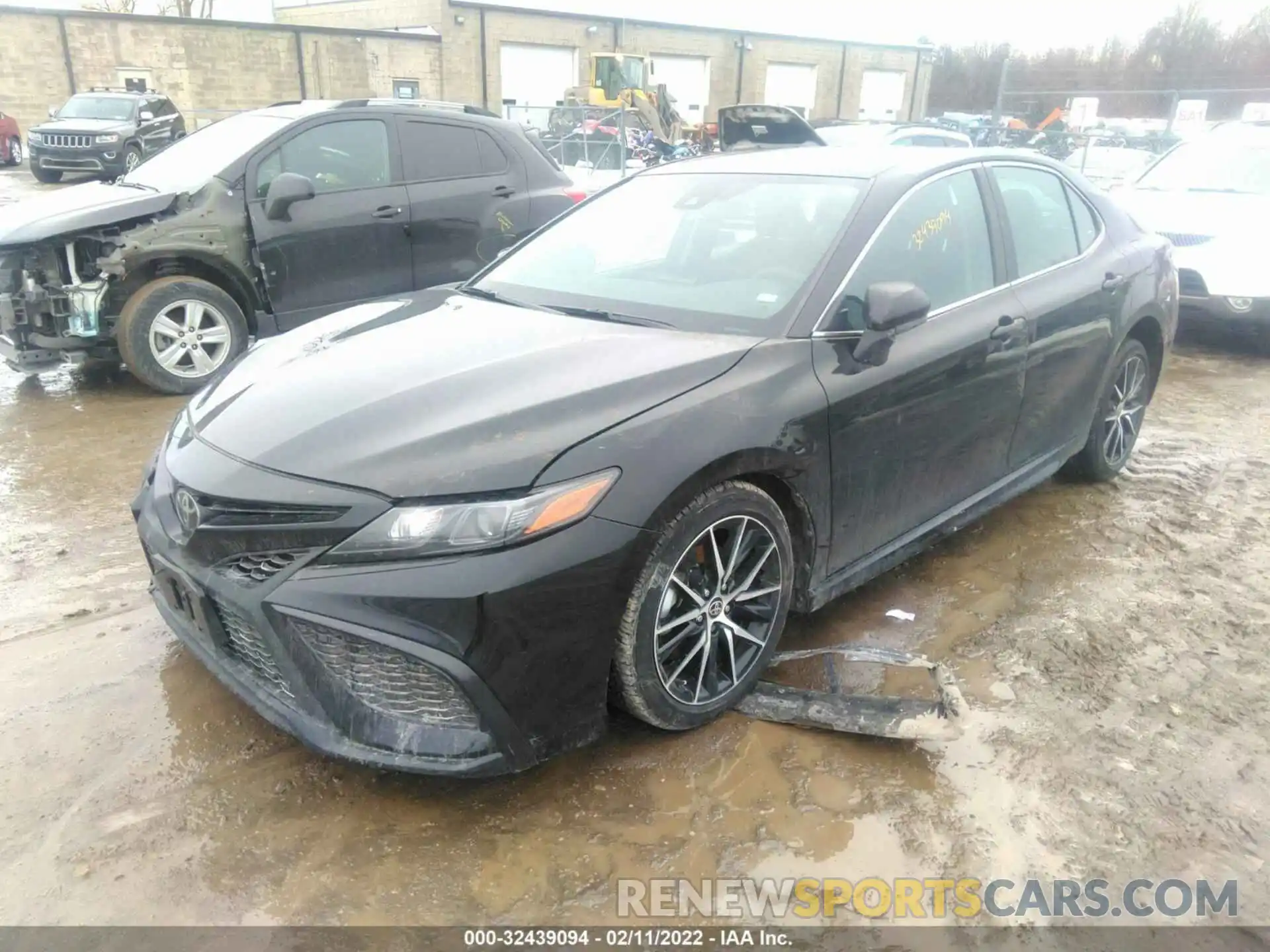 2 Photograph of a damaged car 4T1G11AK8MU583655 TOYOTA CAMRY 2021