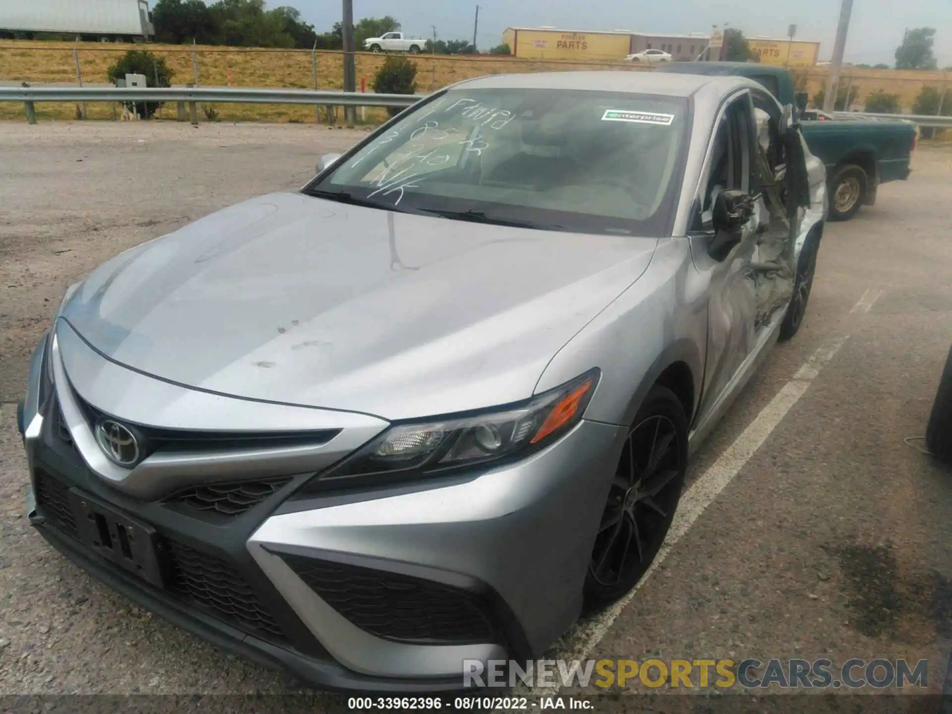 2 Photograph of a damaged car 4T1G11AK8MU584630 TOYOTA CAMRY 2021