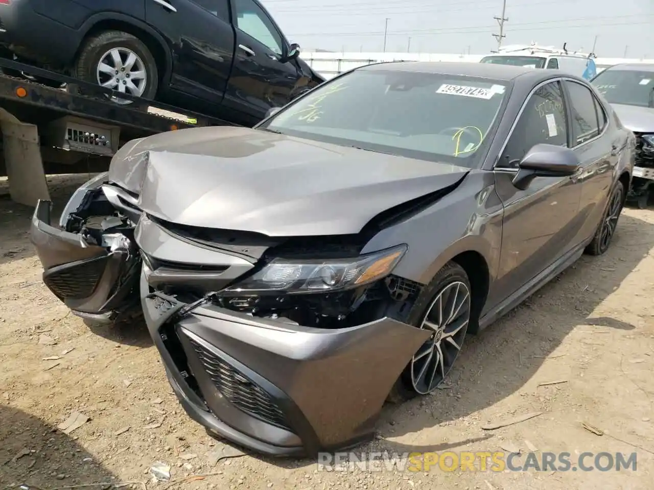 2 Photograph of a damaged car 4T1G11AK8MU589875 TOYOTA CAMRY 2021