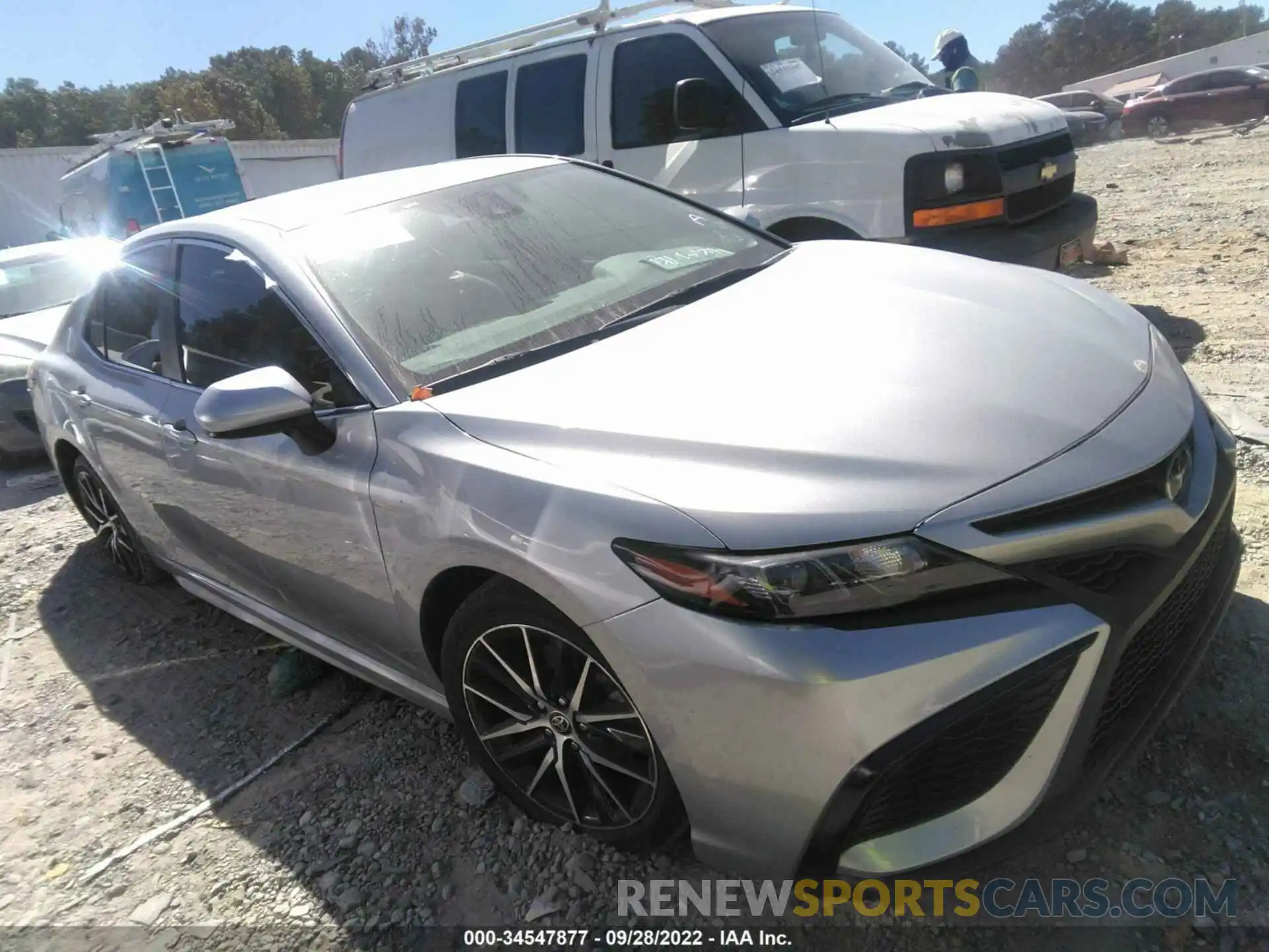 1 Photograph of a damaged car 4T1G11AK8MU591383 TOYOTA CAMRY 2021