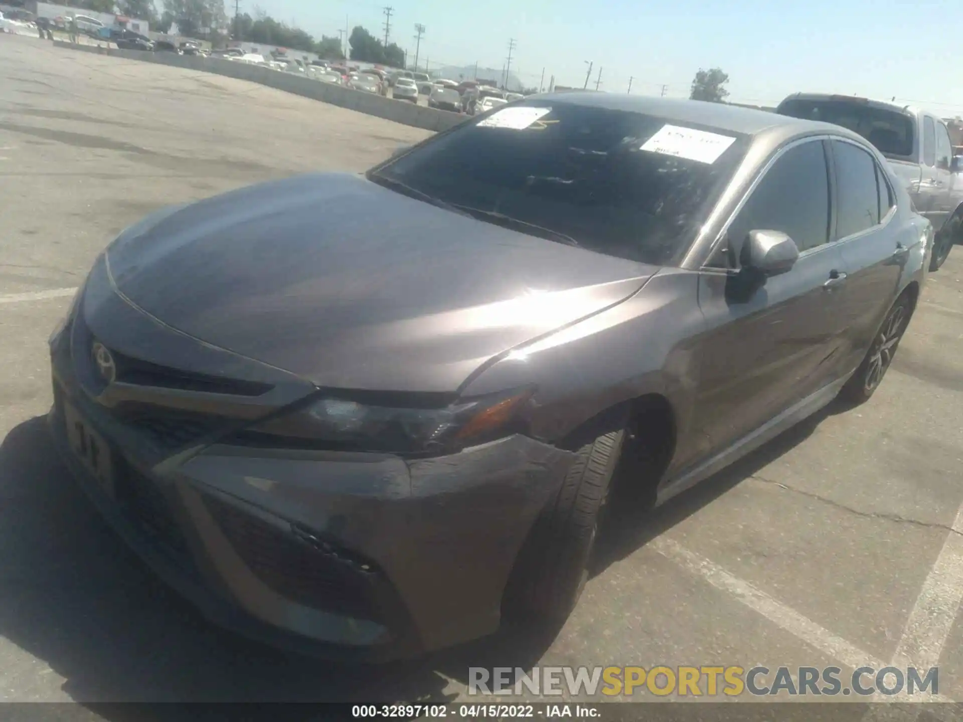 2 Photograph of a damaged car 4T1G11AK8MU595823 TOYOTA CAMRY 2021