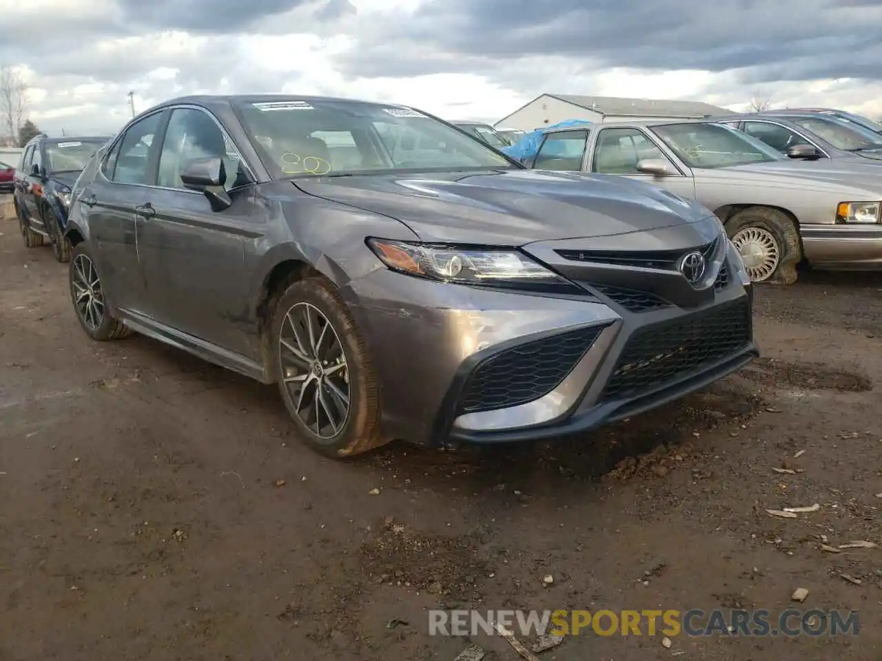 1 Photograph of a damaged car 4T1G11AK8MU596521 TOYOTA CAMRY 2021