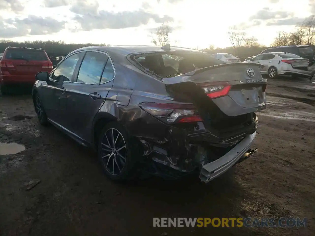 3 Photograph of a damaged car 4T1G11AK8MU596521 TOYOTA CAMRY 2021