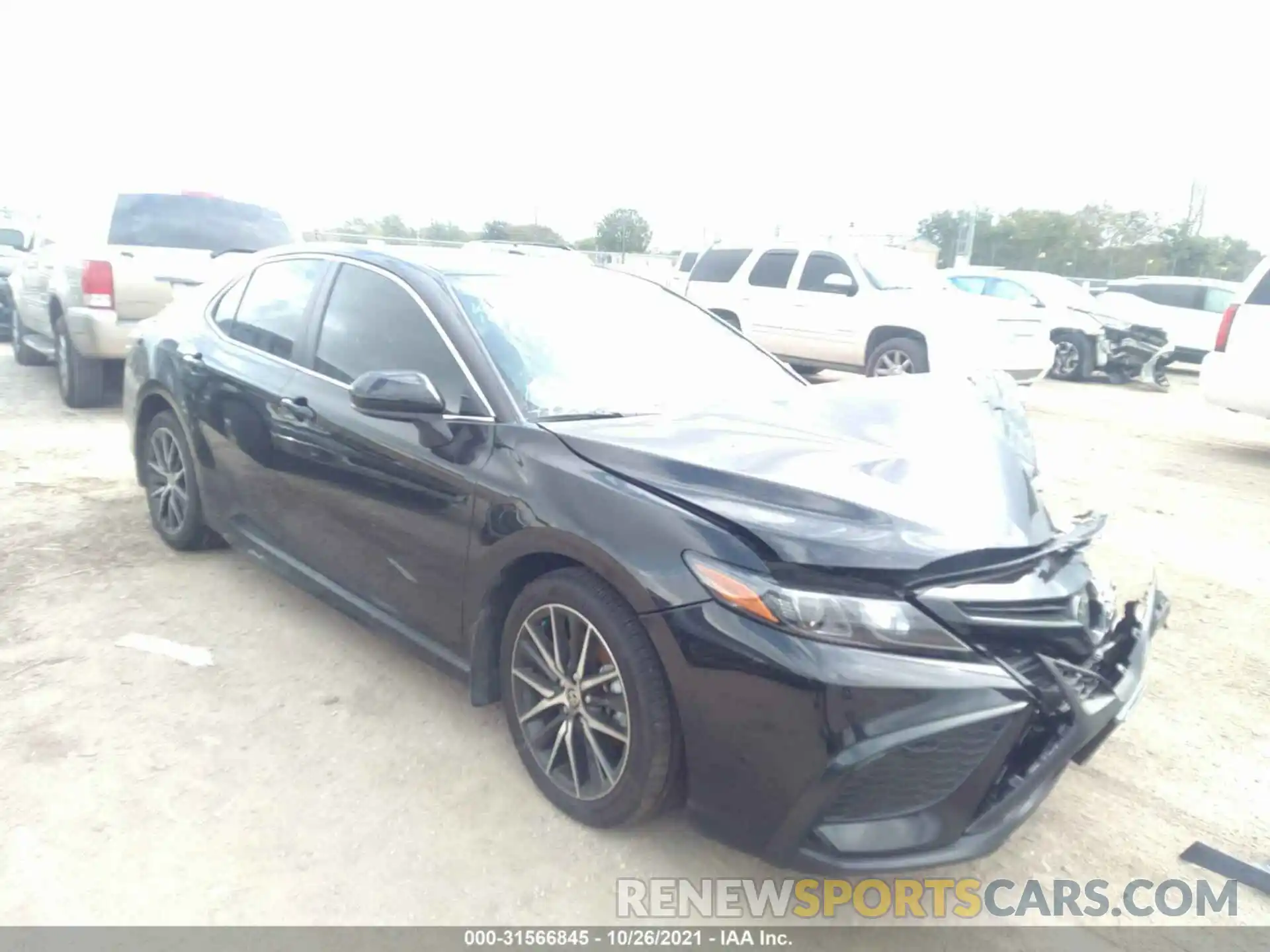 1 Photograph of a damaged car 4T1G11AK8MU596745 TOYOTA CAMRY 2021