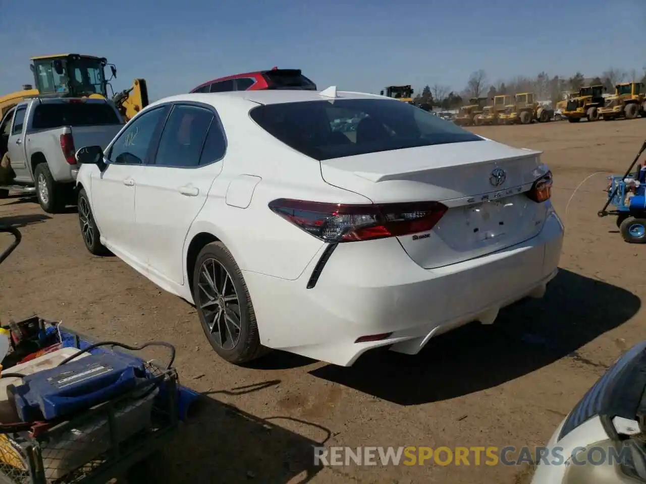 3 Photograph of a damaged car 4T1G11AK8MU602236 TOYOTA CAMRY 2021