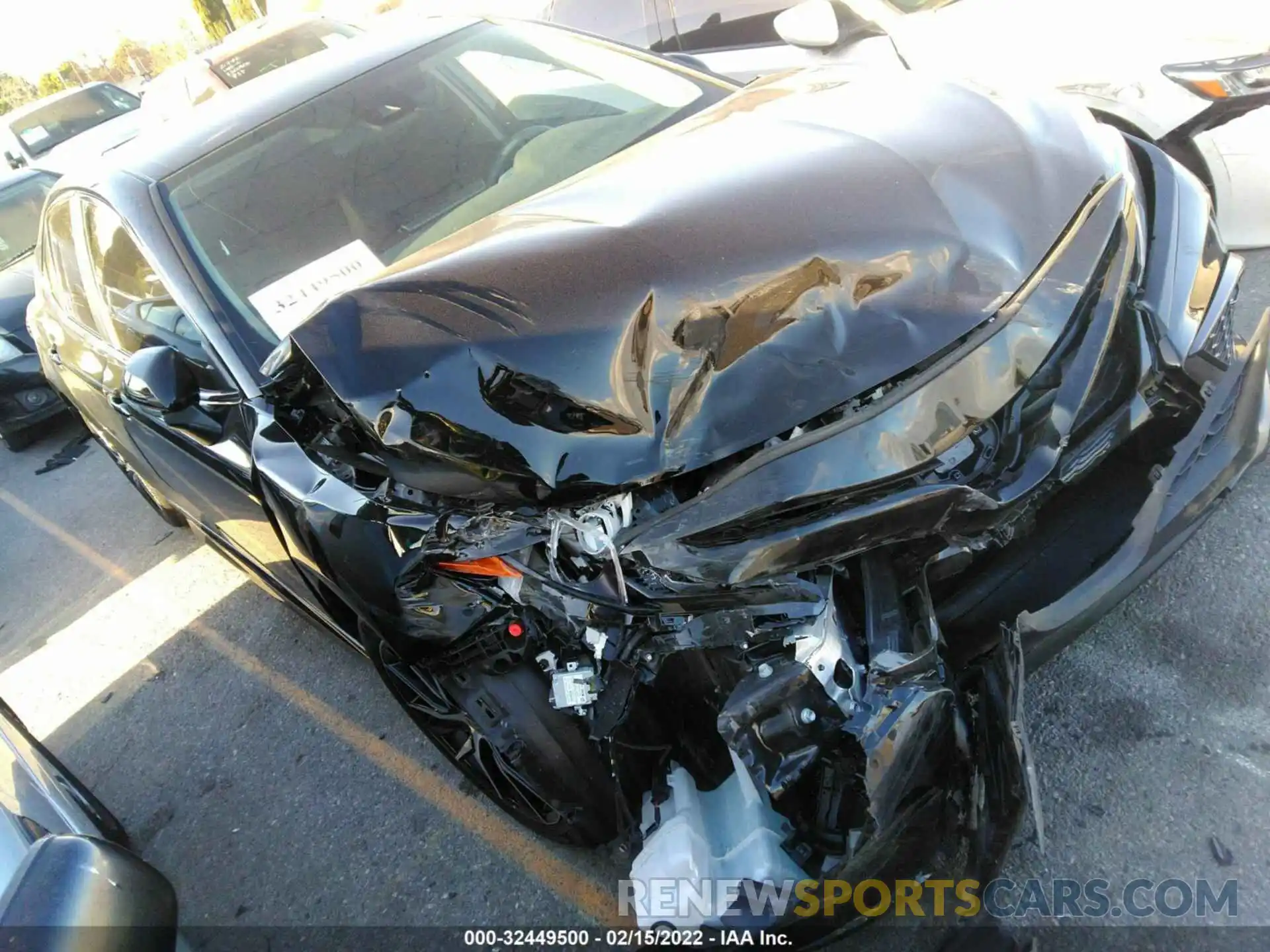 1 Photograph of a damaged car 4T1G11AK8MU610028 TOYOTA CAMRY 2021