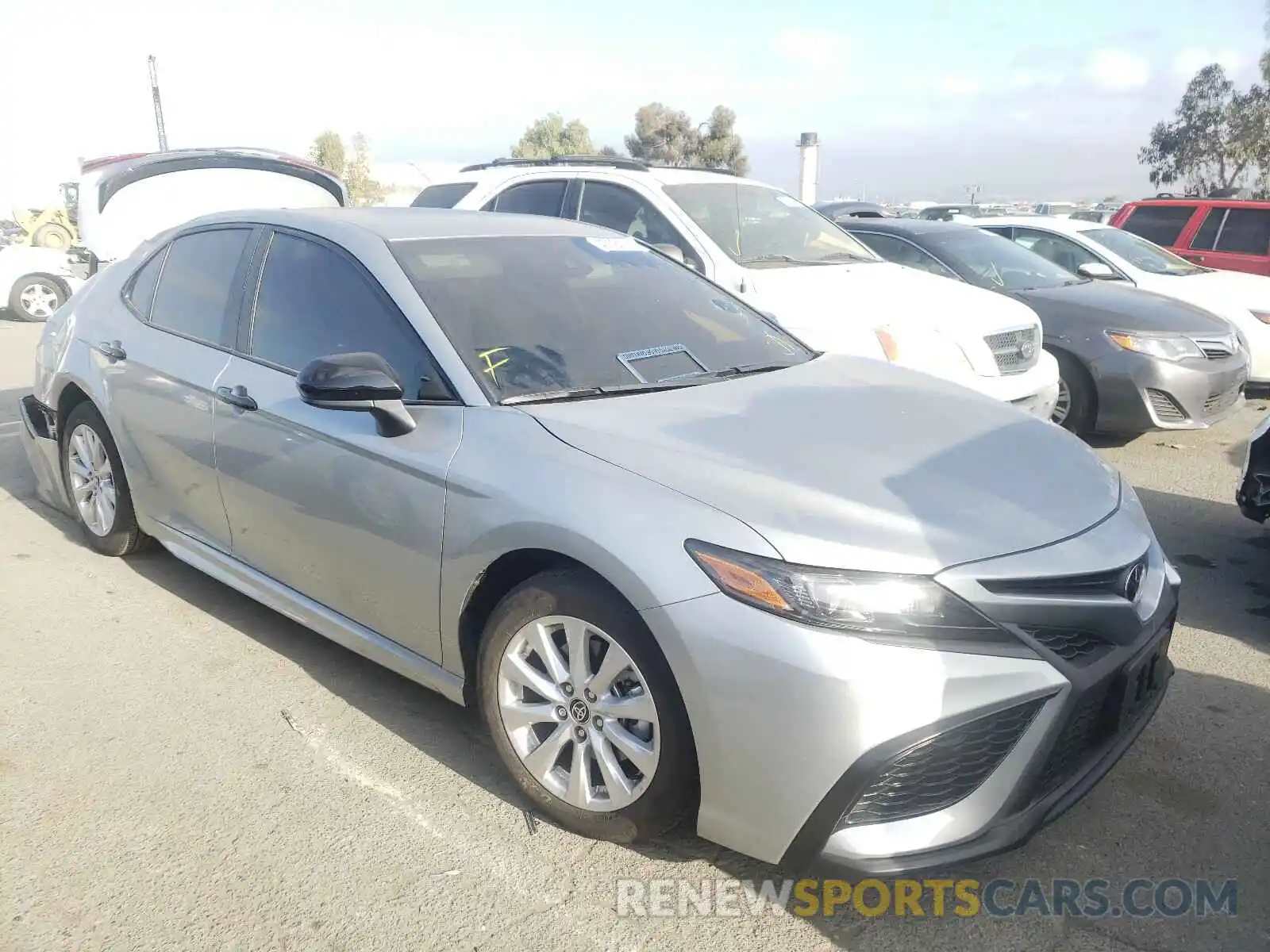 1 Photograph of a damaged car 4T1G11AK9MU403065 TOYOTA CAMRY 2021