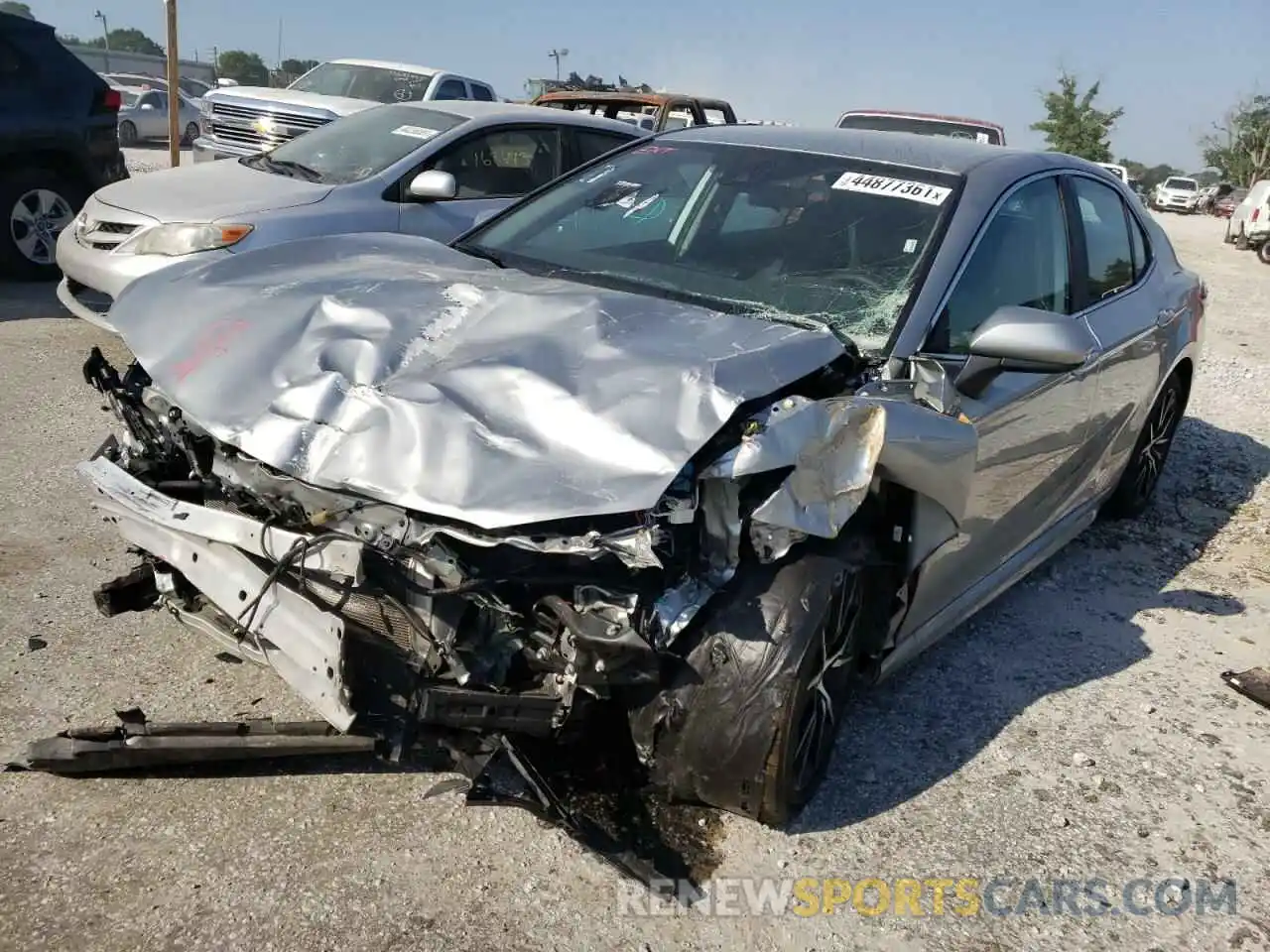 2 Photograph of a damaged car 4T1G11AK9MU404104 TOYOTA CAMRY 2021