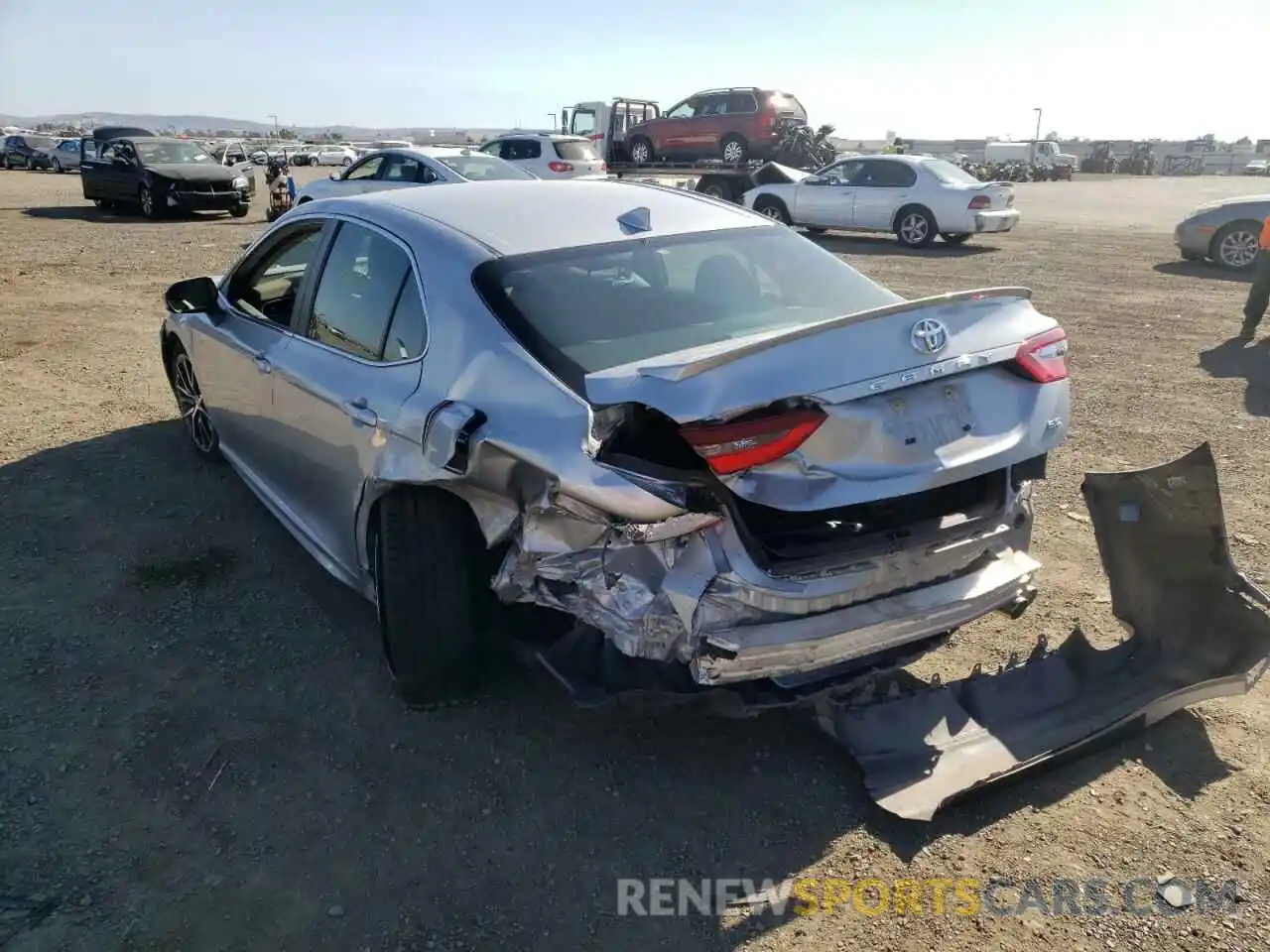 3 Photograph of a damaged car 4T1G11AK9MU404278 TOYOTA CAMRY 2021