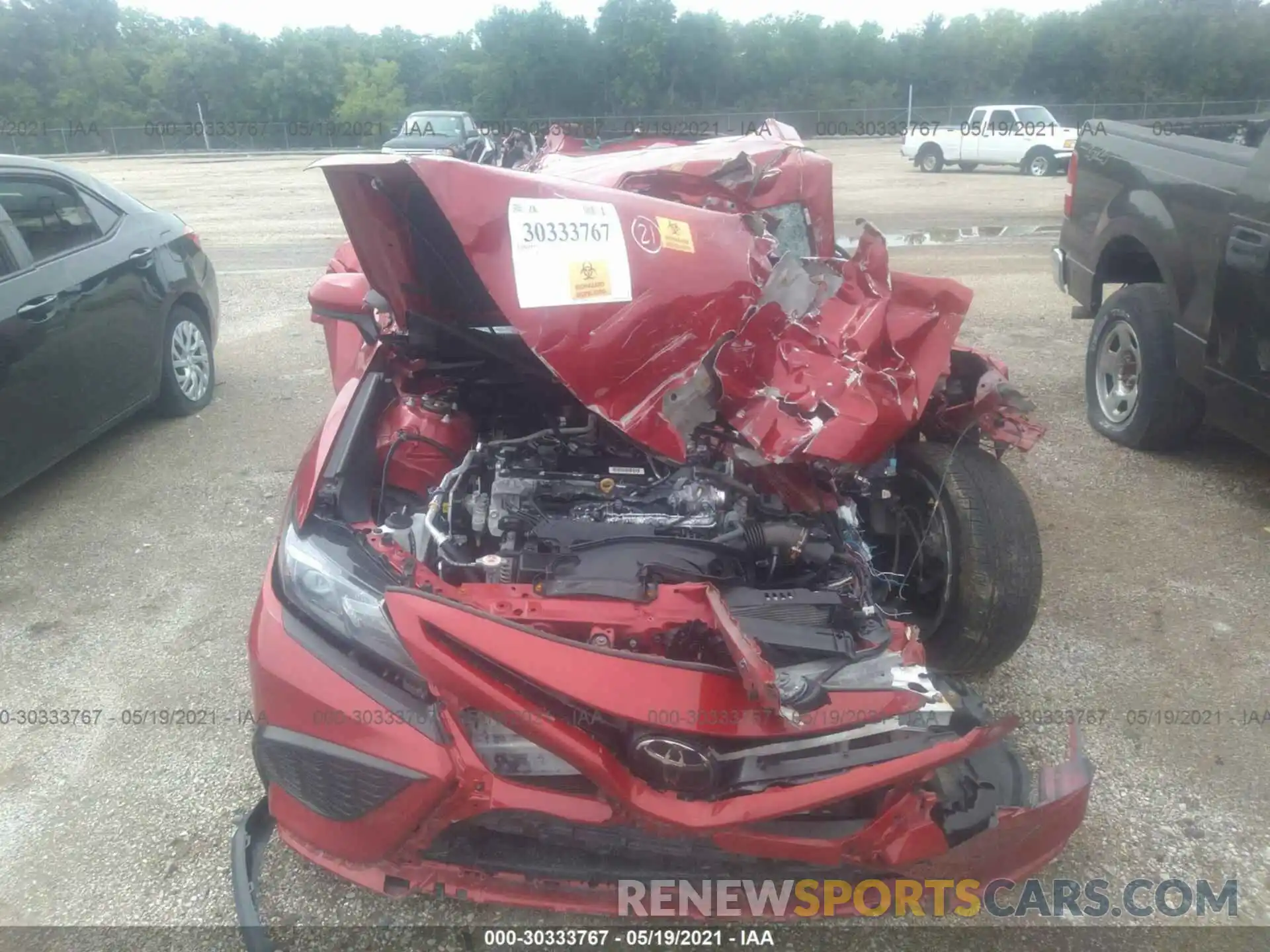 6 Photograph of a damaged car 4T1G11AK9MU406158 TOYOTA CAMRY 2021