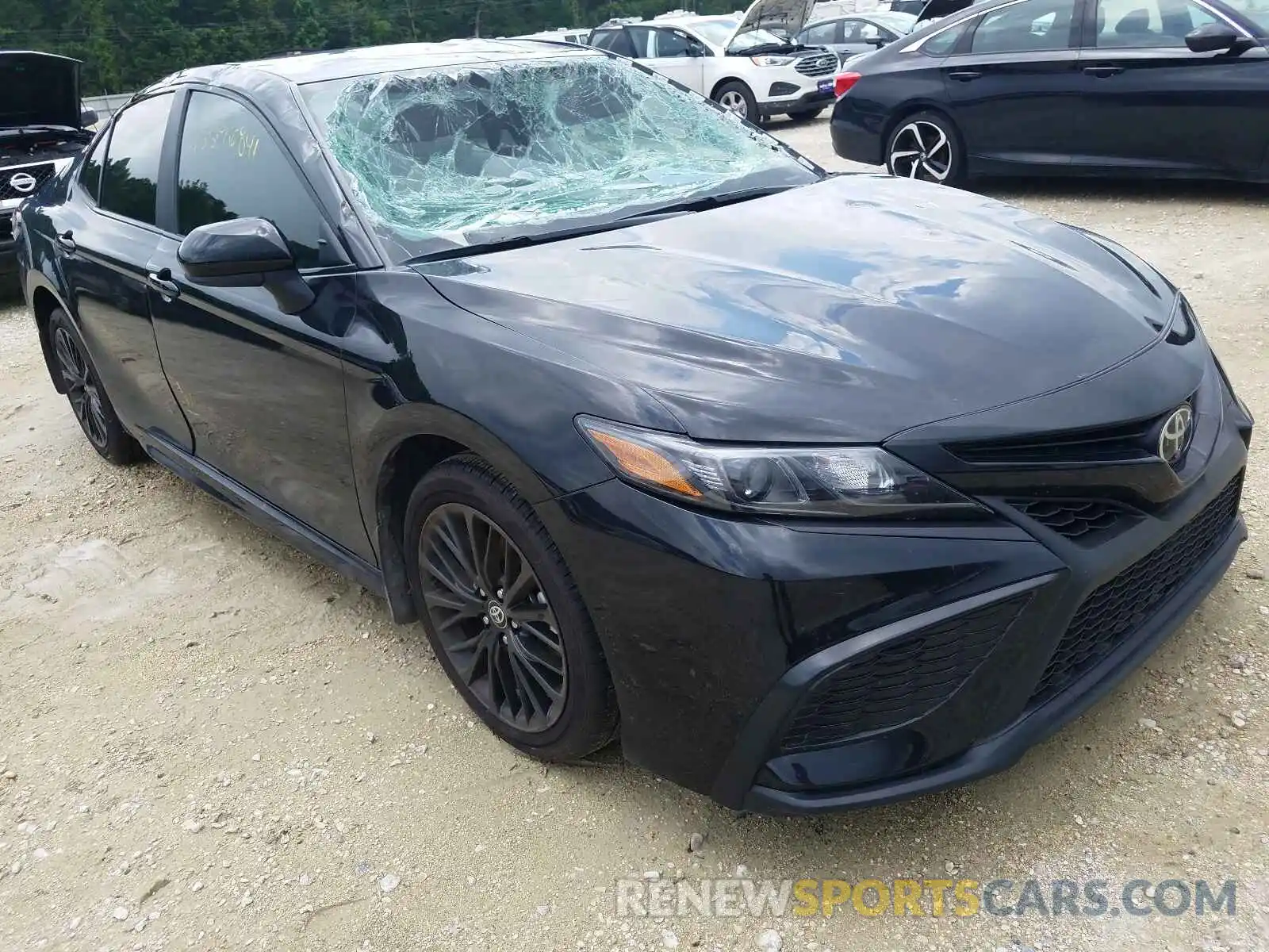 1 Photograph of a damaged car 4T1G11AK9MU406399 TOYOTA CAMRY 2021