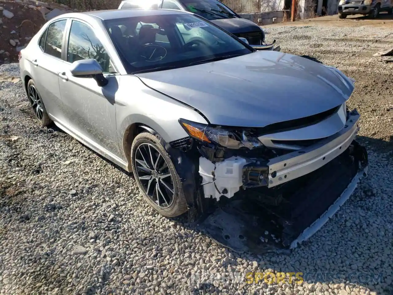 1 Photograph of a damaged car 4T1G11AK9MU408444 TOYOTA CAMRY 2021