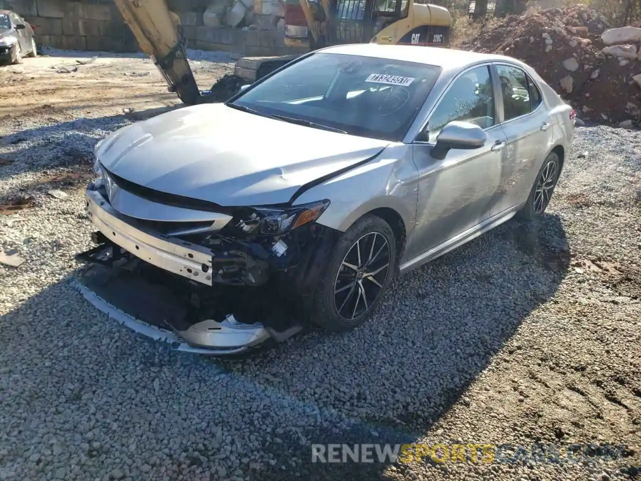 2 Photograph of a damaged car 4T1G11AK9MU408444 TOYOTA CAMRY 2021