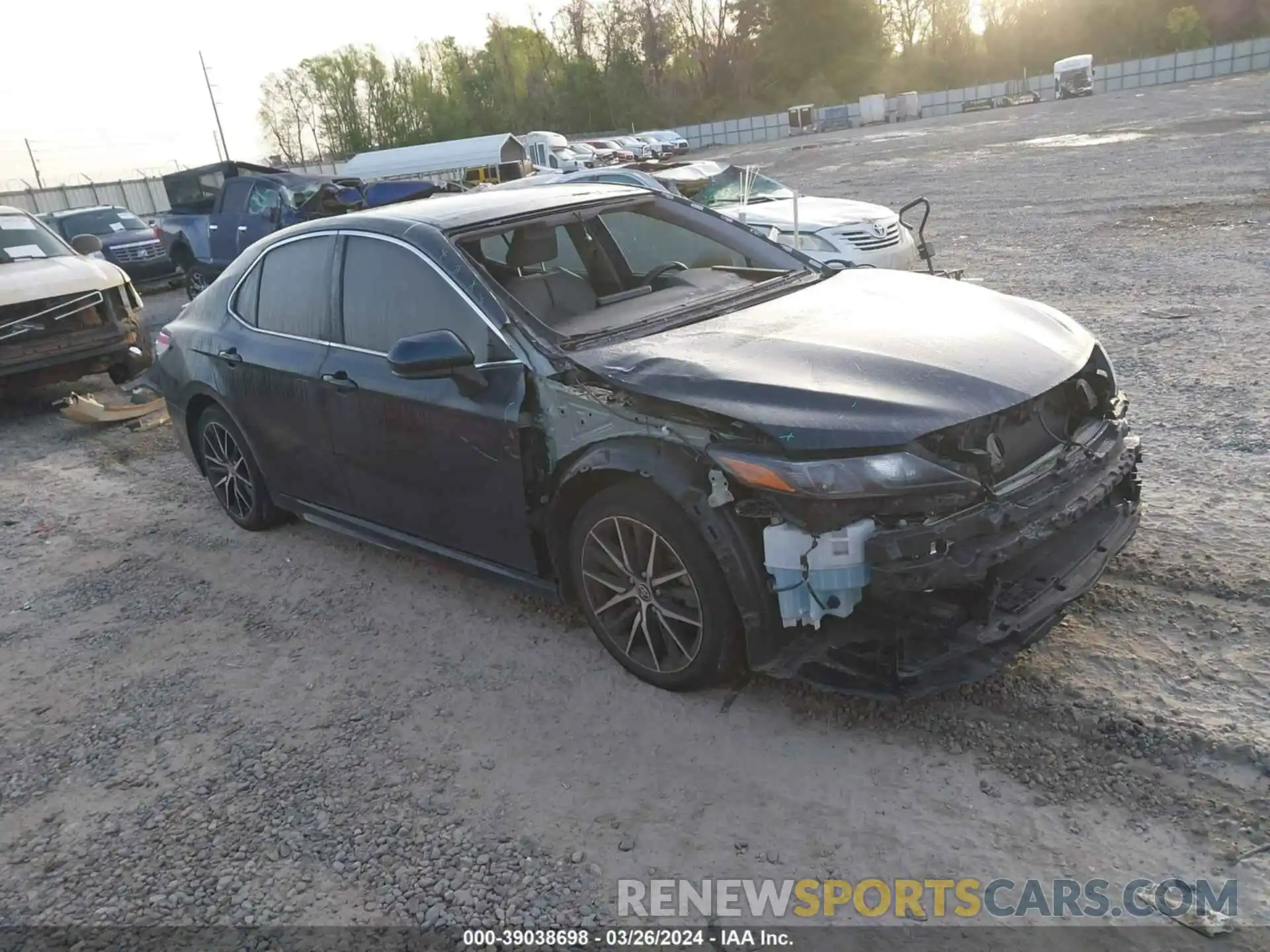 1 Photograph of a damaged car 4T1G11AK9MU409397 TOYOTA CAMRY 2021