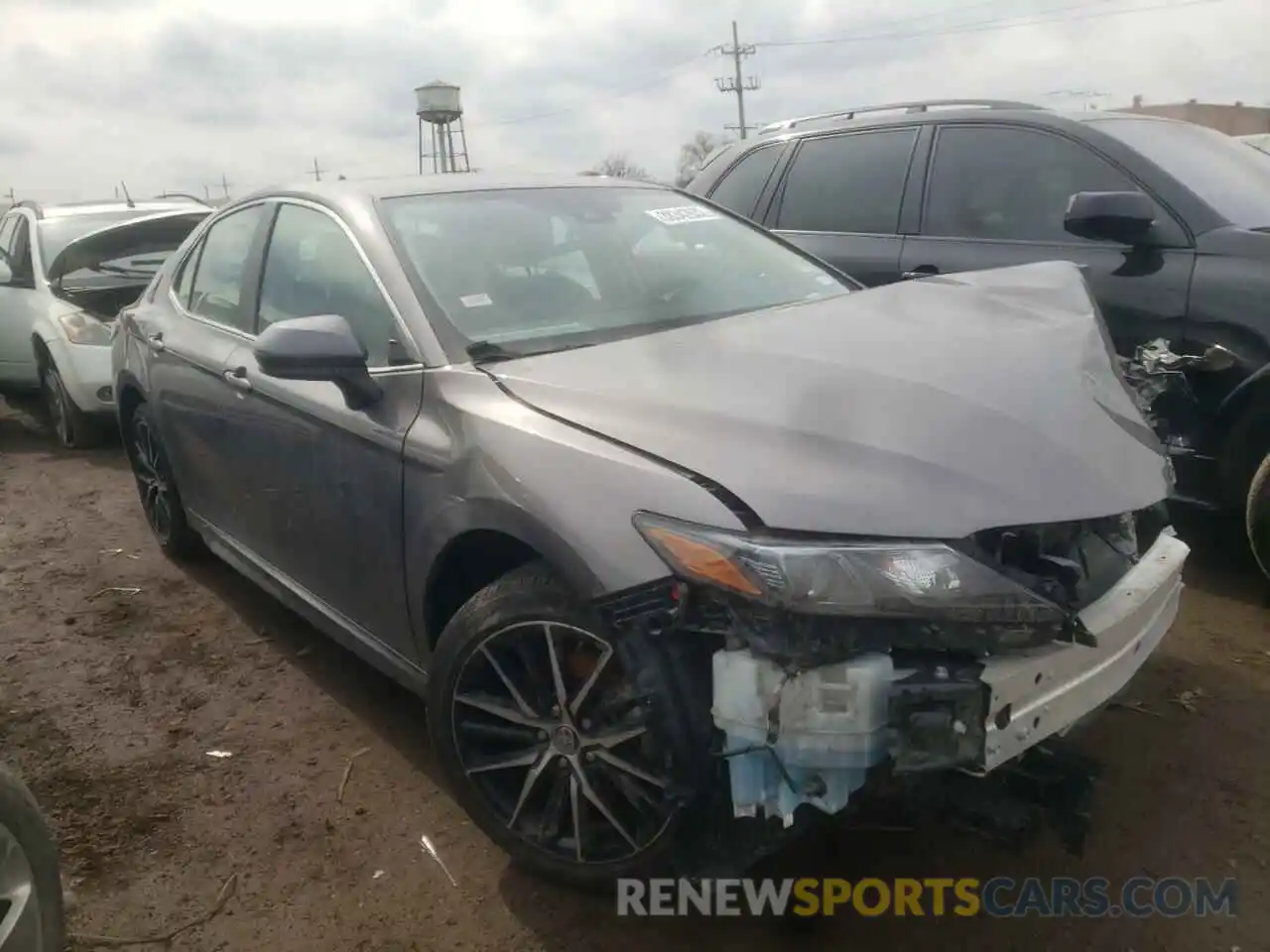 1 Photograph of a damaged car 4T1G11AK9MU415426 TOYOTA CAMRY 2021