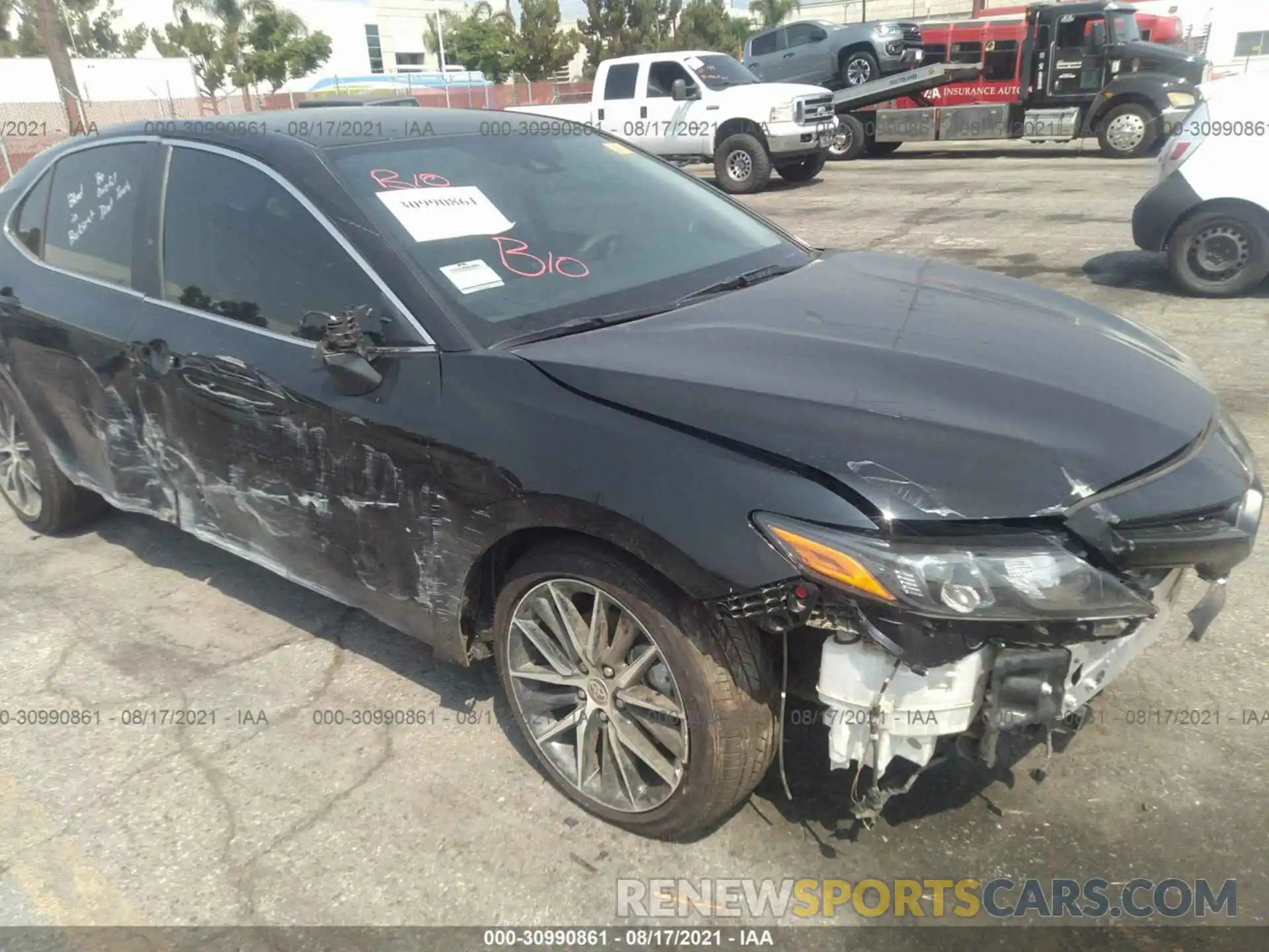 6 Photograph of a damaged car 4T1G11AK9MU423185 TOYOTA CAMRY 2021