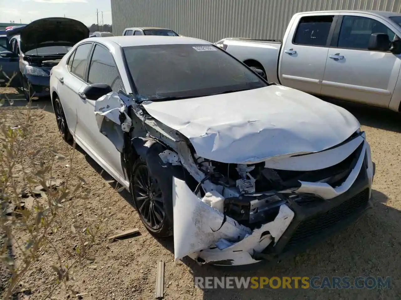 1 Photograph of a damaged car 4T1G11AK9MU426930 TOYOTA CAMRY 2021