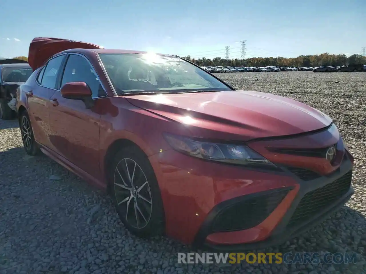 1 Photograph of a damaged car 4T1G11AK9MU428435 TOYOTA CAMRY 2021