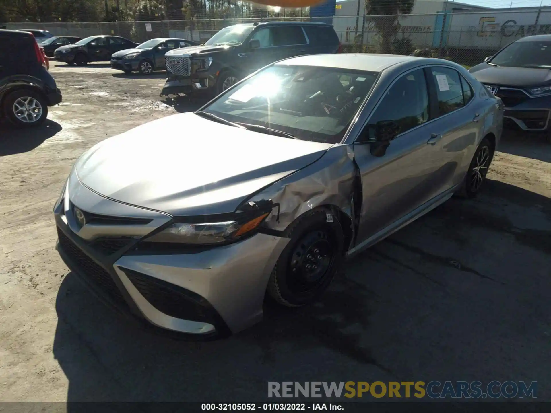 6 Photograph of a damaged car 4T1G11AK9MU428497 TOYOTA CAMRY 2021