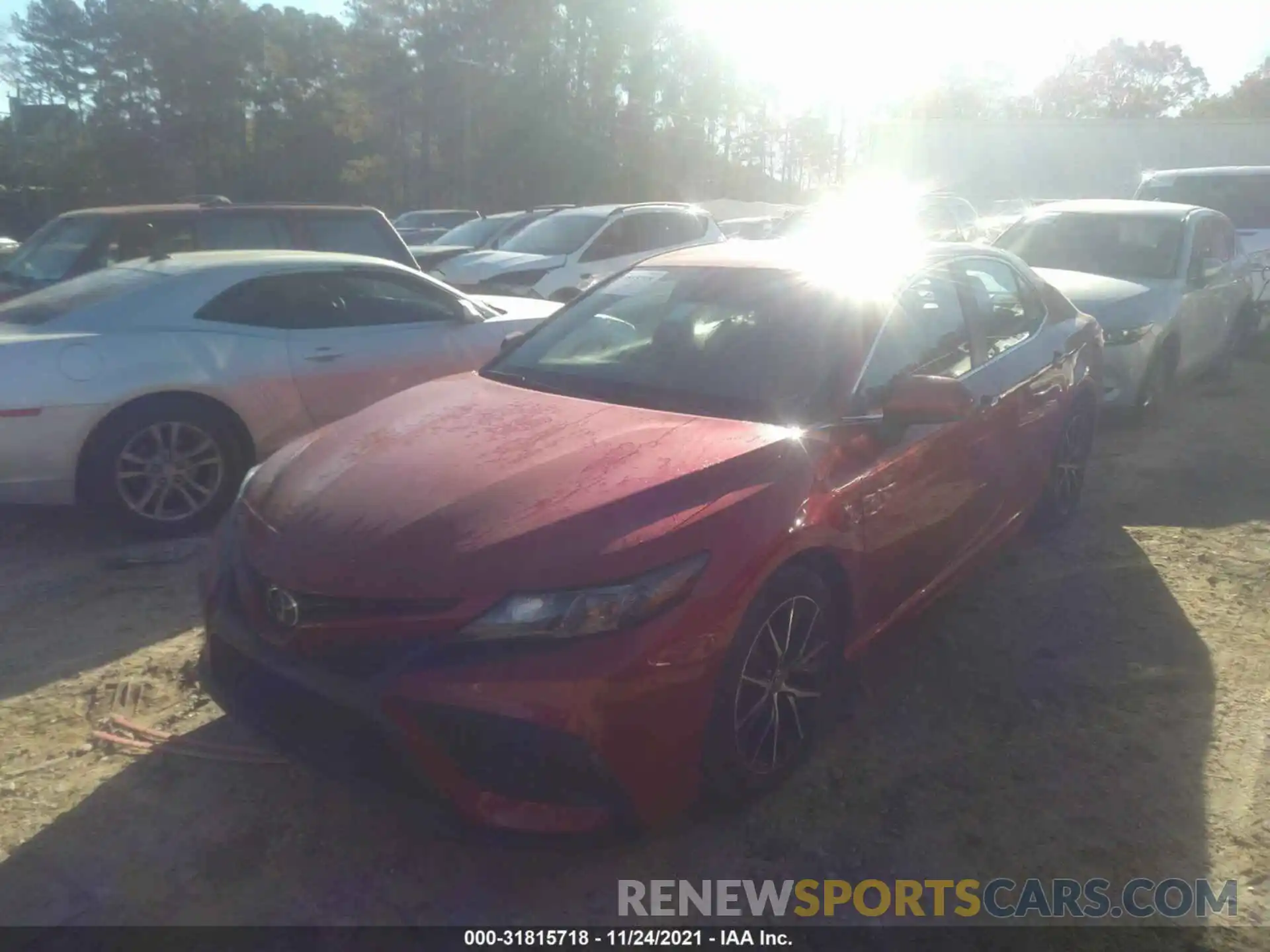 2 Photograph of a damaged car 4T1G11AK9MU428600 TOYOTA CAMRY 2021