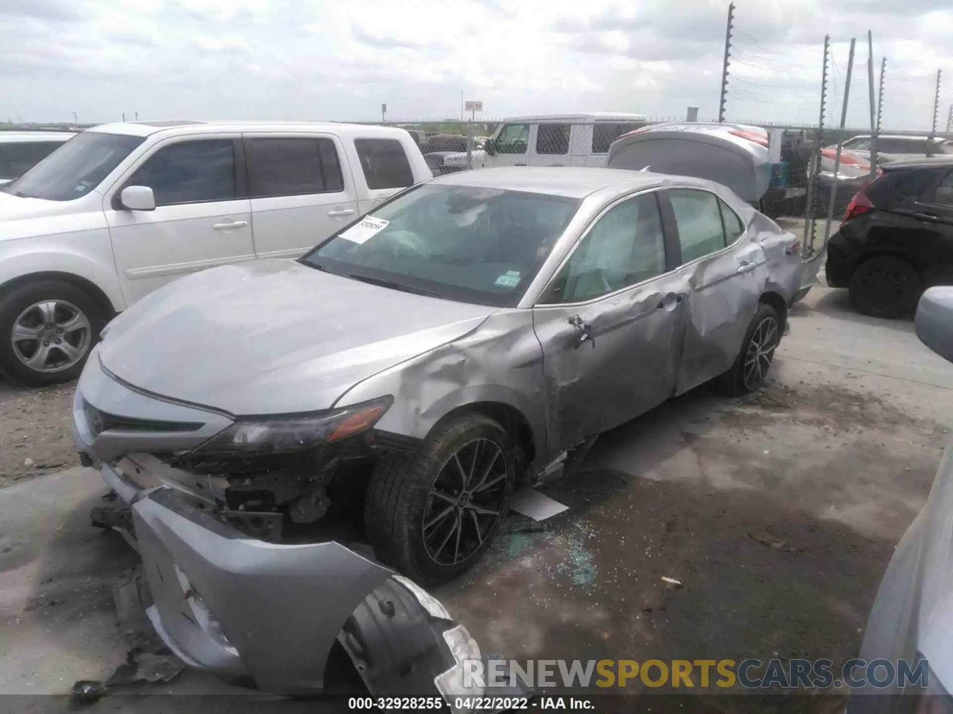 2 Photograph of a damaged car 4T1G11AK9MU429519 TOYOTA CAMRY 2021