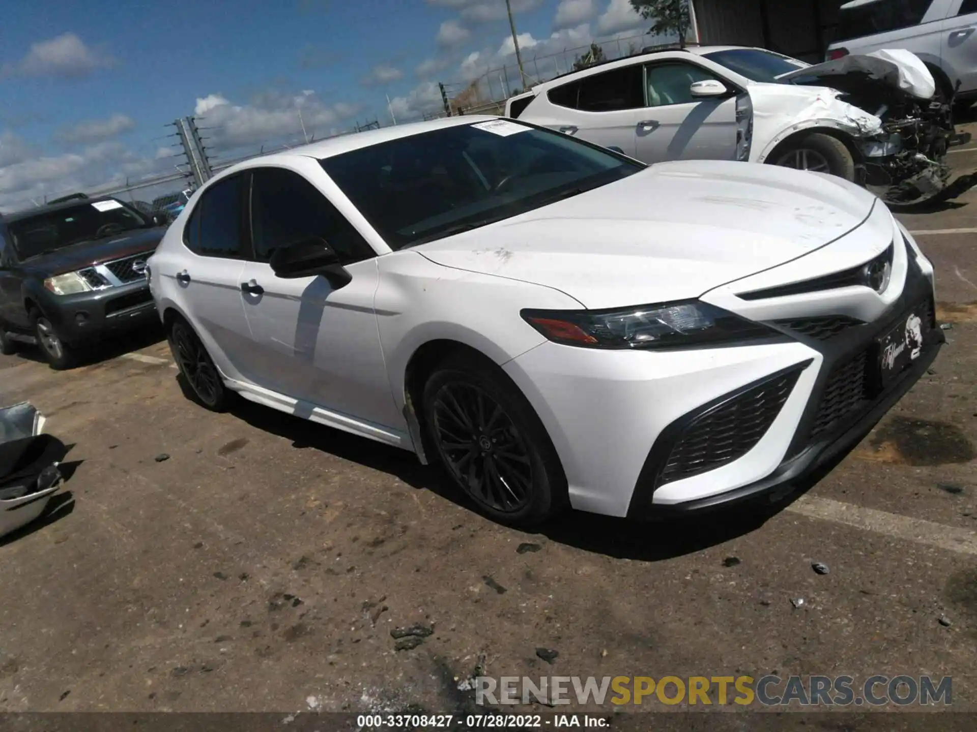 1 Photograph of a damaged car 4T1G11AK9MU429794 TOYOTA CAMRY 2021