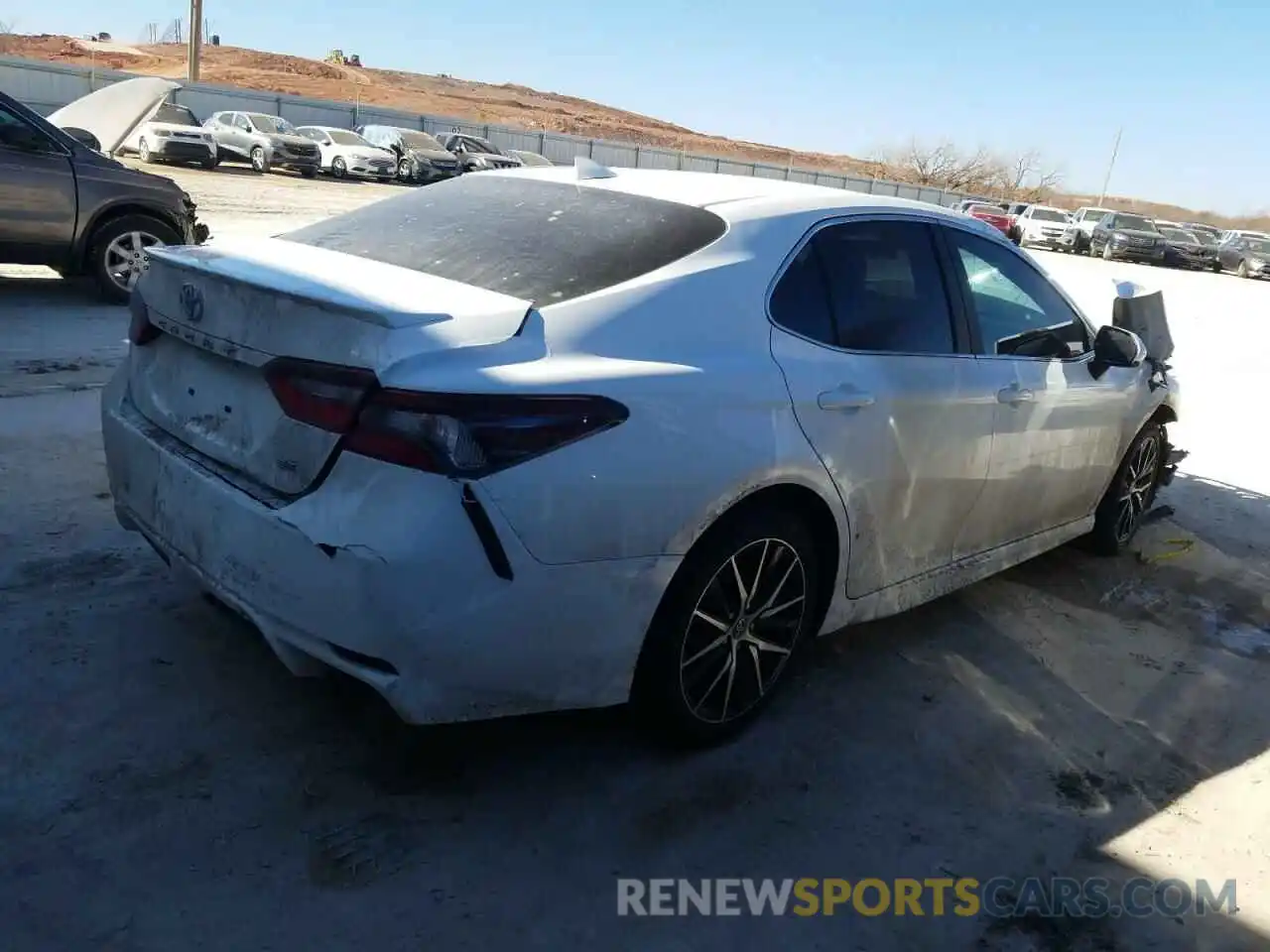 4 Photograph of a damaged car 4T1G11AK9MU431948 TOYOTA CAMRY 2021