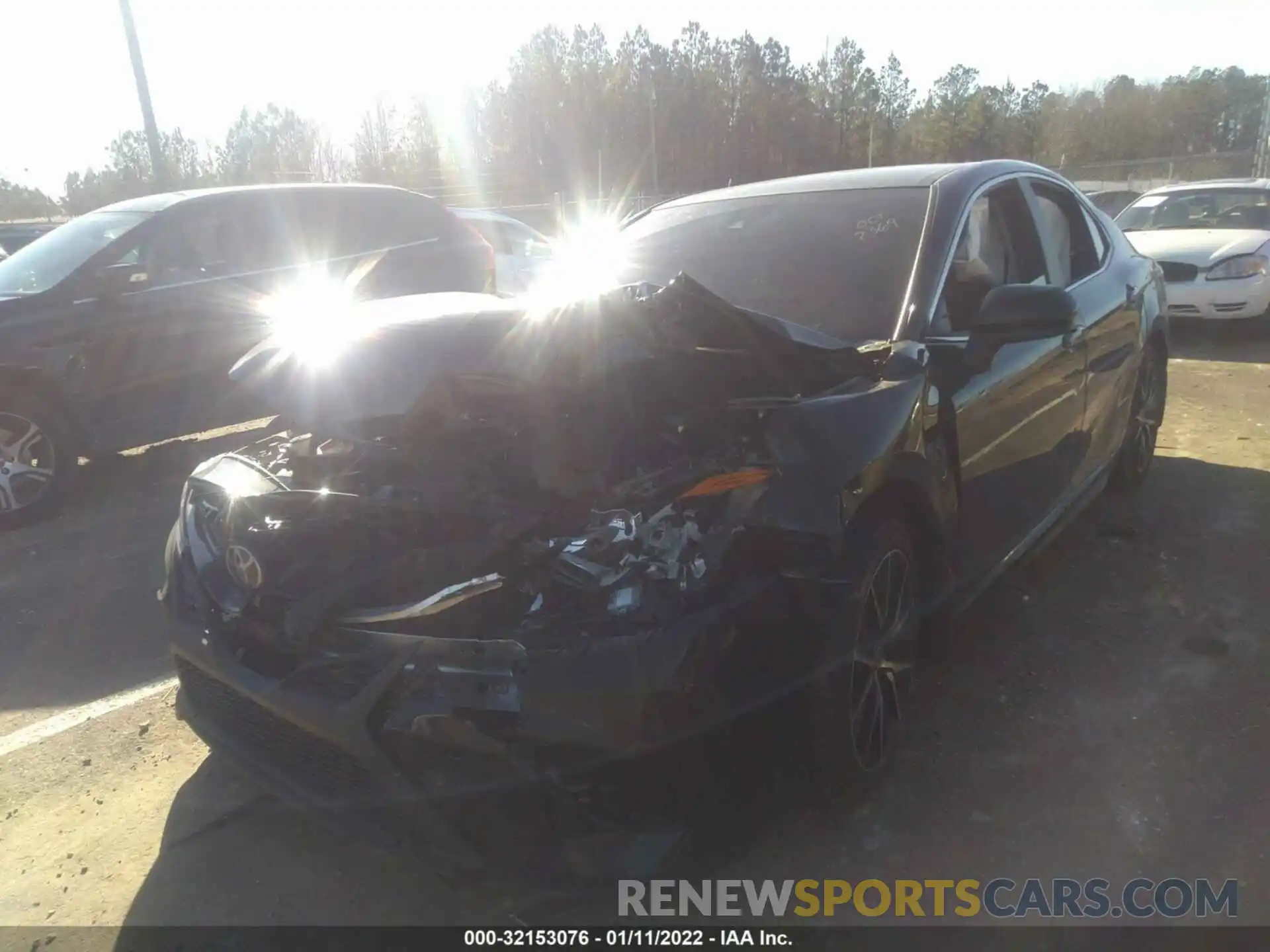 2 Photograph of a damaged car 4T1G11AK9MU432369 TOYOTA CAMRY 2021