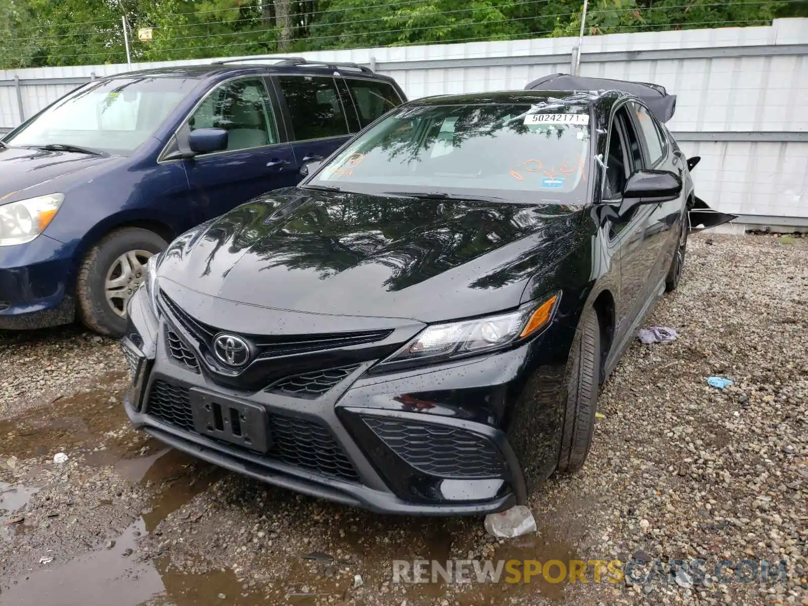 2 Photograph of a damaged car 4T1G11AK9MU433361 TOYOTA CAMRY 2021