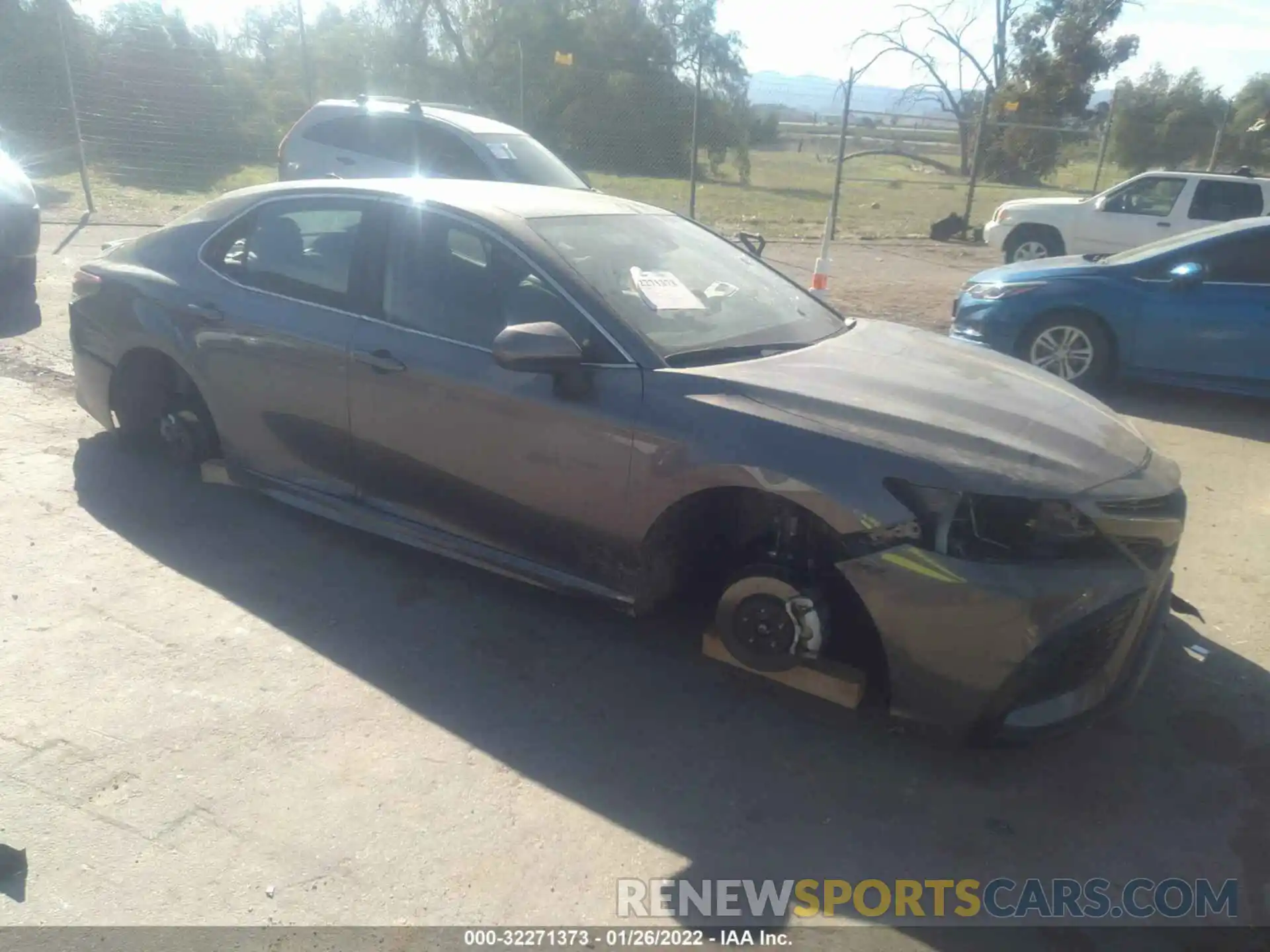 1 Photograph of a damaged car 4T1G11AK9MU433862 TOYOTA CAMRY 2021